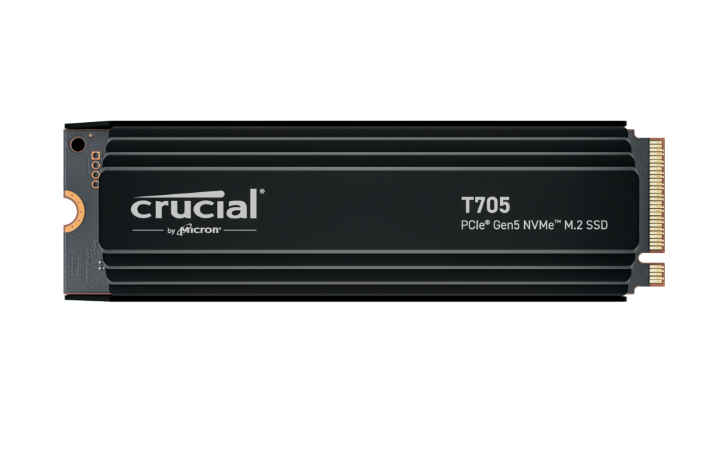 SSD Crucial T705 HS 4TB Gen5 M.2 NVMe 2280 (14100/12600MB/s)
