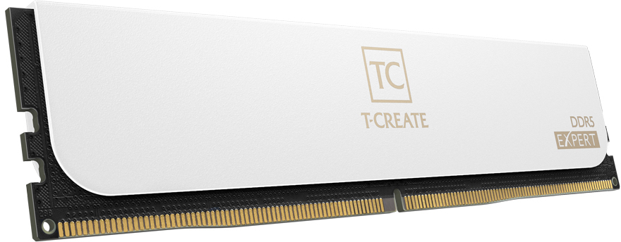 Team Group - Team Group Kit 32GB (2 x 16GB) DDR5 6400MHz T-Create Expert Blanco CL32