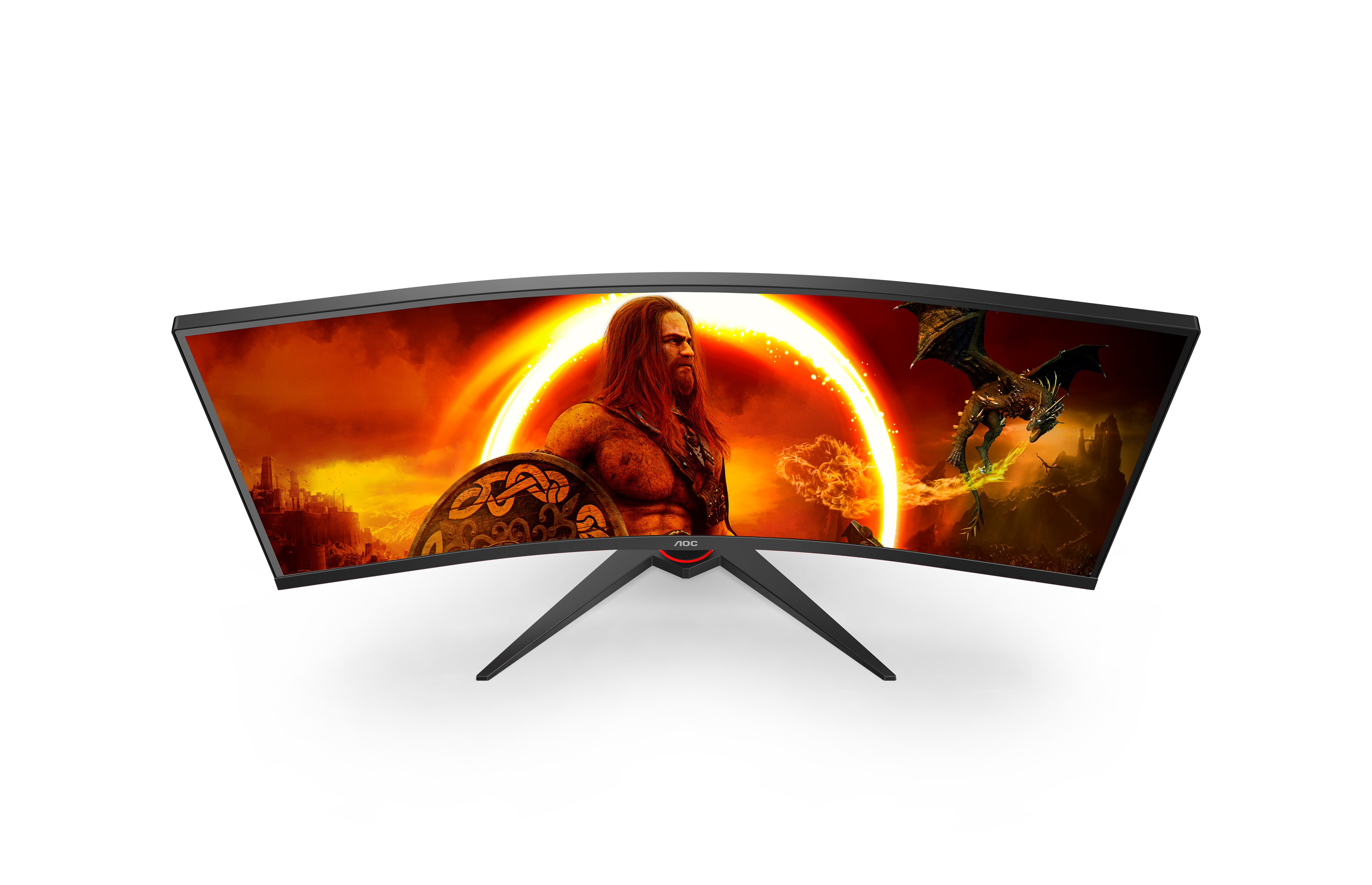 AOC - Monitor Curvo AOC Gaming 34" CU34G2XE VA WQHD 144Hz 1ms Adaptive Sync HDR10