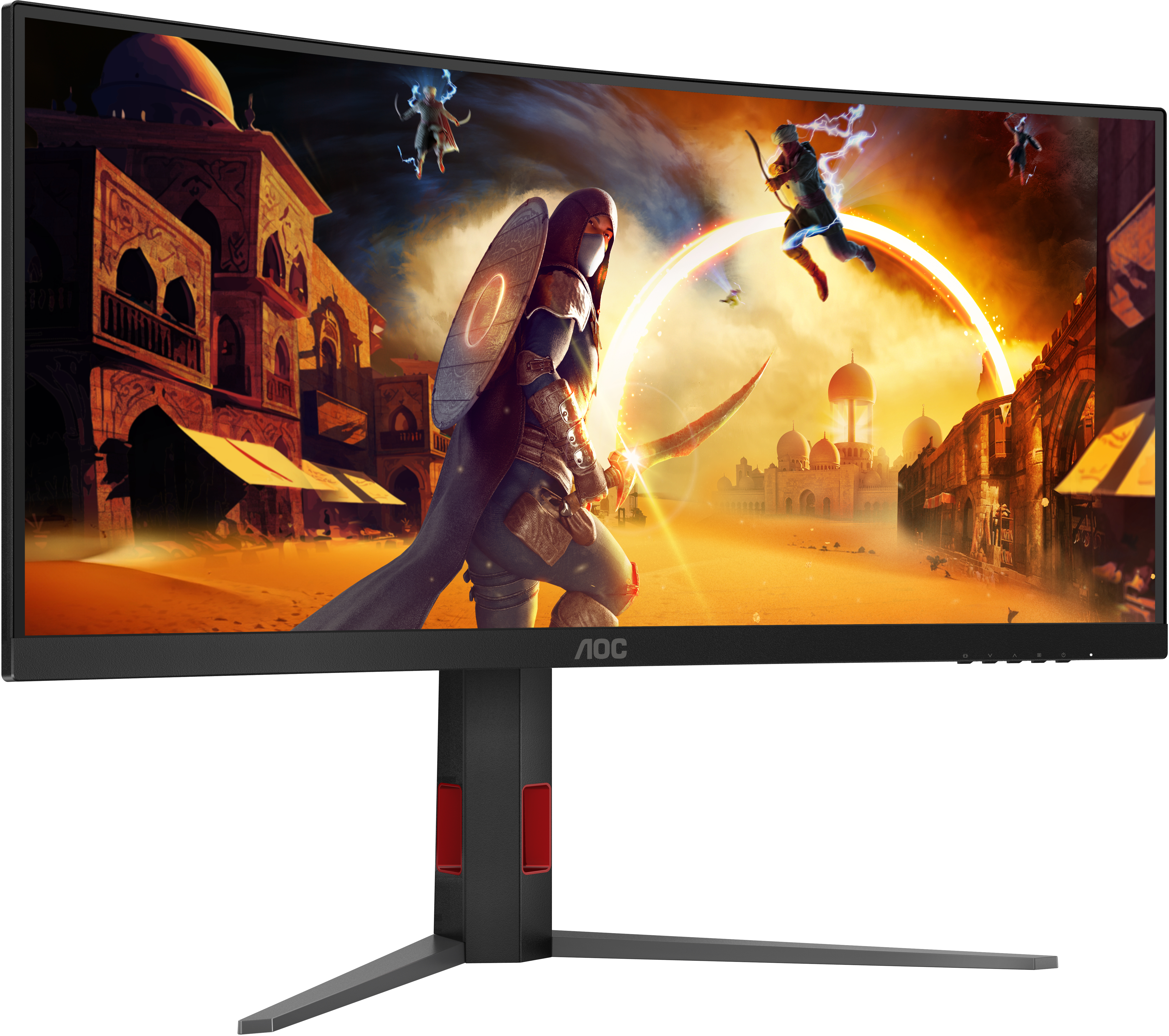 AOC - Monitor Curvo AOC Gaming 34" CU34G4Z Fast VA WQHD 240Hz 0.5ms