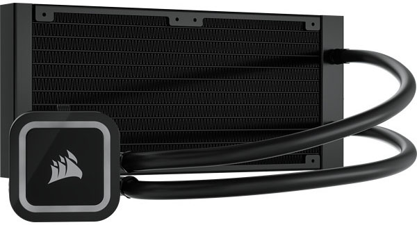 Corsair - Refrigeración Líquida CPU Corsair H100x ELITE 240mm Negro
