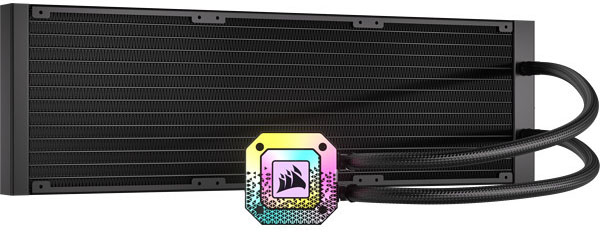 Corsair - Refrigeración Líquida CPU Corsair iCUE H170i ELITE CAPELLIX XT 420mm Negro