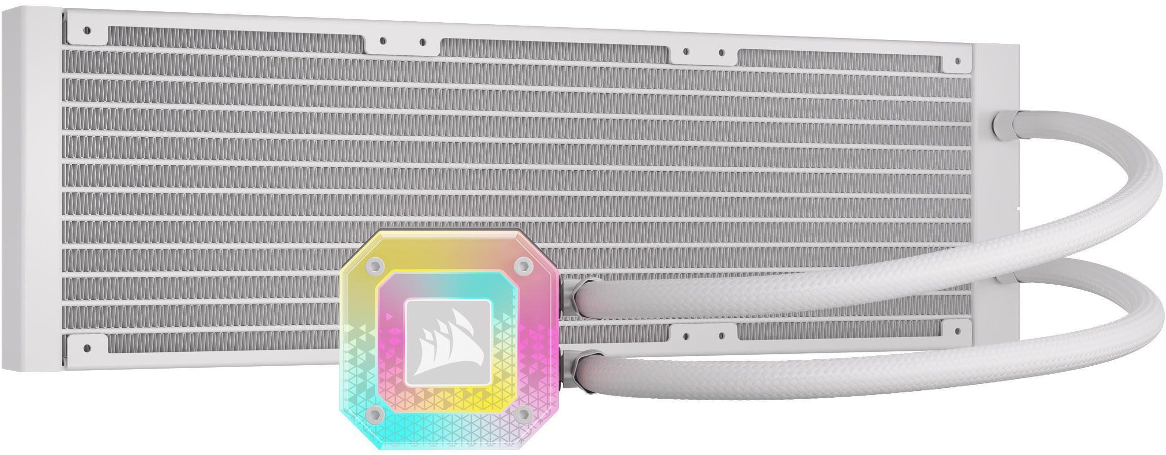 Corsair - Refrigeración Líquida CPU Corsair iCUE H150i ELITE CAPELLIX XT 360mm Blanco