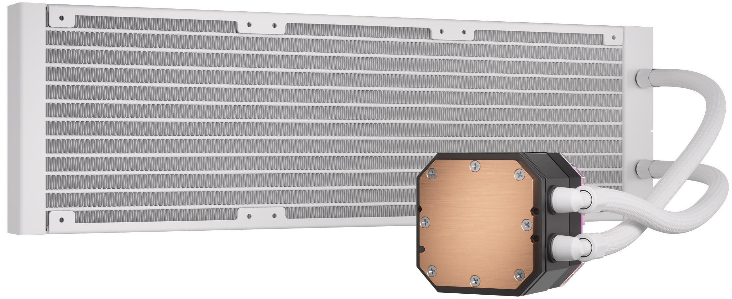 Corsair - Refrigeración Líquida CPU Corsair iCUE H150i ELITE CAPELLIX XT 360mm Blanco