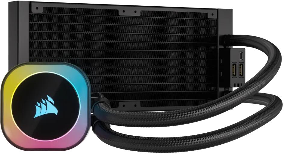 Corsair - Refrigeración Líquida CPU Corsair iCUE LINK H100i RGB 240mm Negro