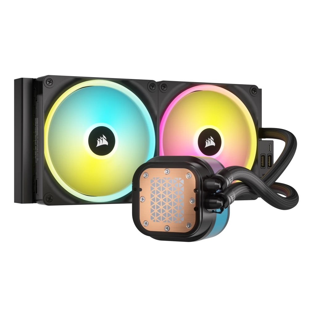 Corsair - Refrigeración Líquida CPU Corsair iCUE LINK H115i RGB 280mm Negro