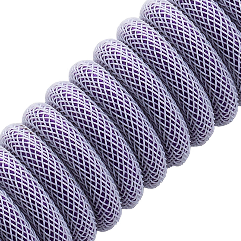 CableMod - Cable Coiled CableMod Classic para Teclado USB A - USB Type C, 150cm - Rum Raisin