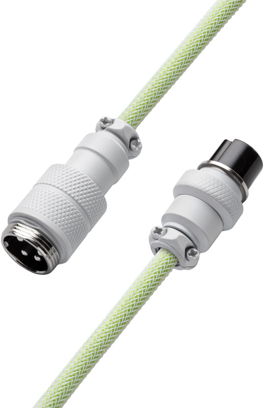 CableMod - Cable Coiled CableMod Pro para Teclado USB A - USB Type C, 150cm - Lime Sorbet