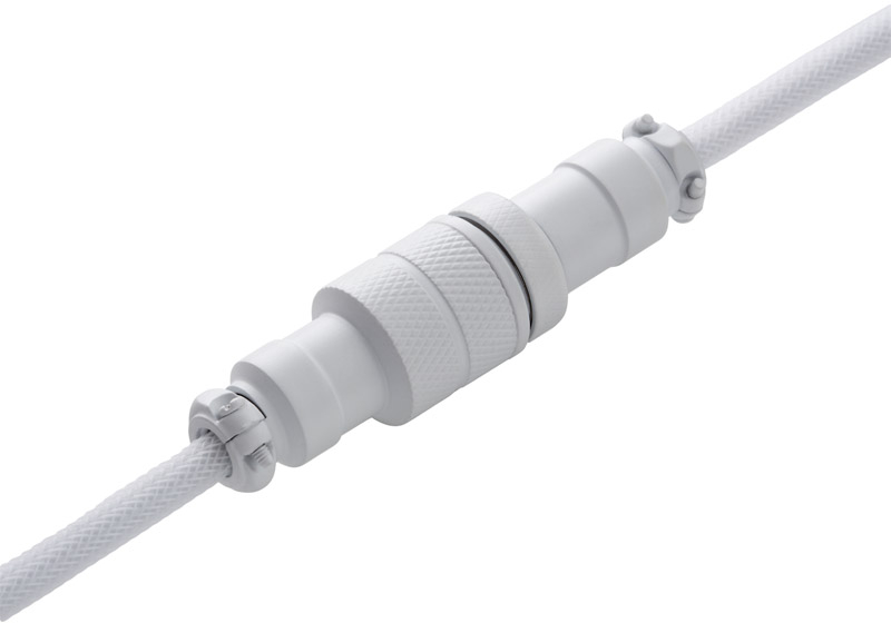CableMod - Cable Coiled CableMod Pro para Teclado USB A - USB Type C, 150cm - Glacier White