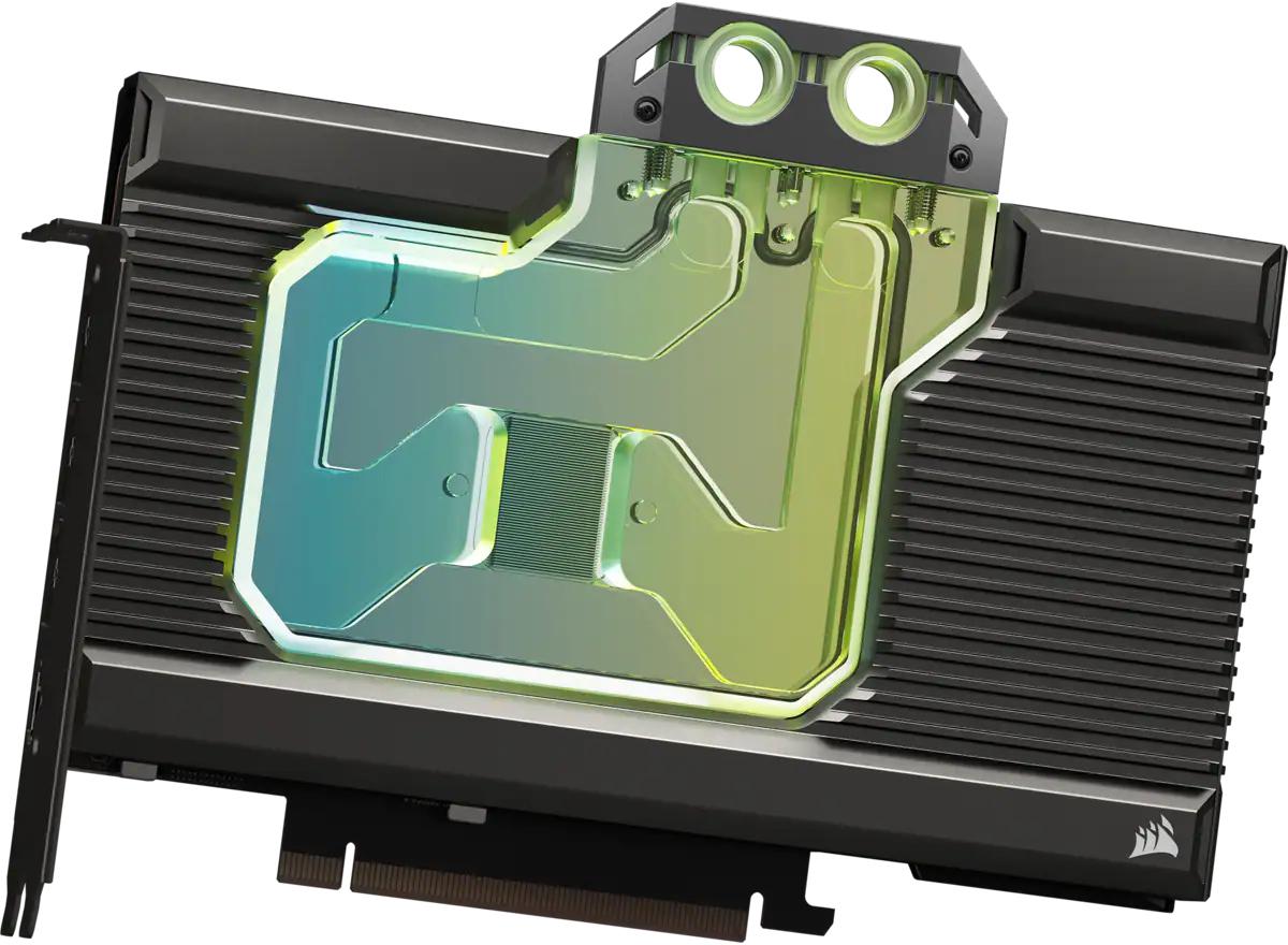 Corsair - Bloque VGA Corsair Hydro X Series XG7 RGB 4090 FE - Acrílico + Níquel