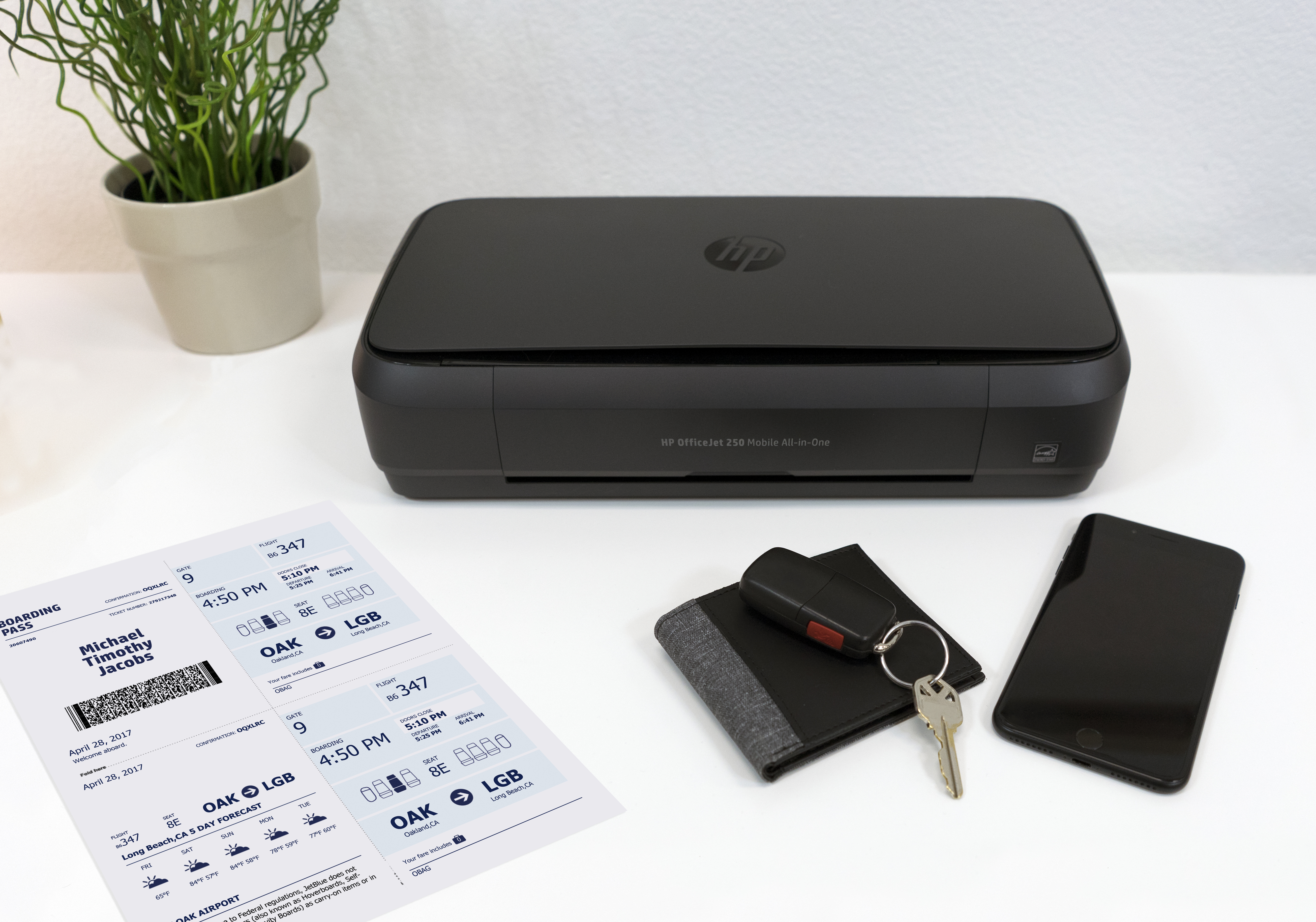  - Impresora Portátil HP OfficeJet 250 Mobile Todo-en-Uno