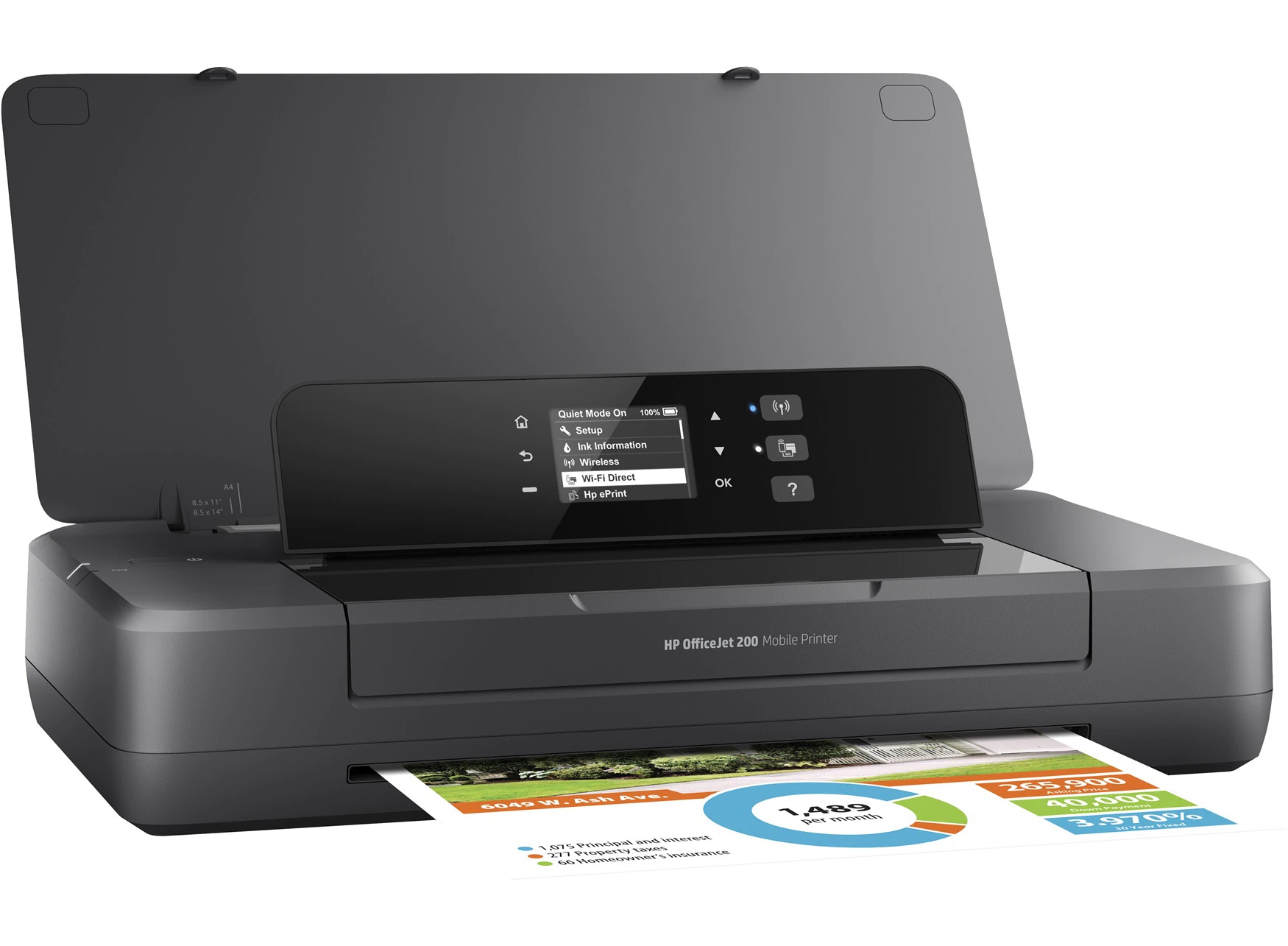 HP - Impresora Portátil HP OfficeJet 200 Mobile