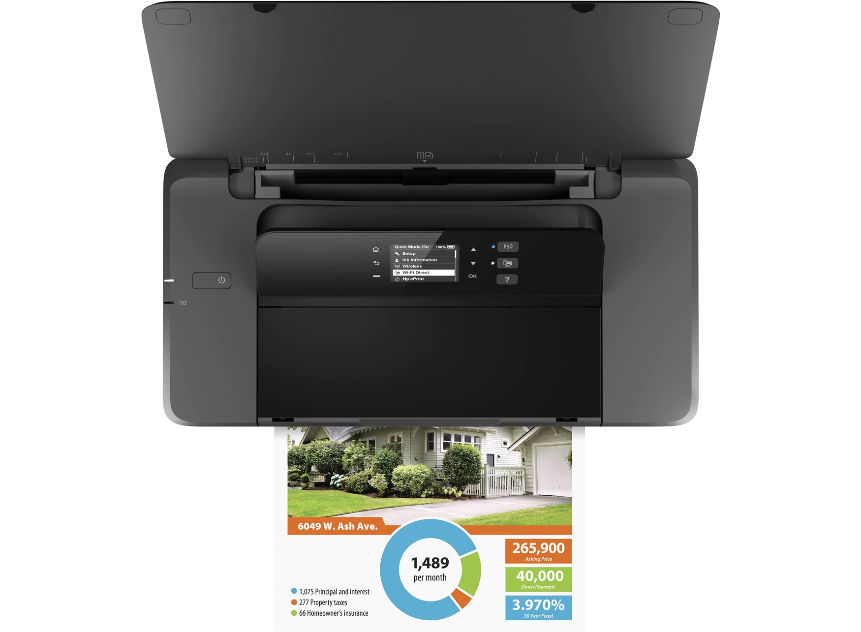 HP - Impresora Portátil HP OfficeJet 200 Mobile
