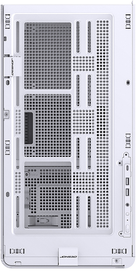 Jonsbo - Caja Micro-ATX Jonsbo D300 Vidrio Templado Blanco