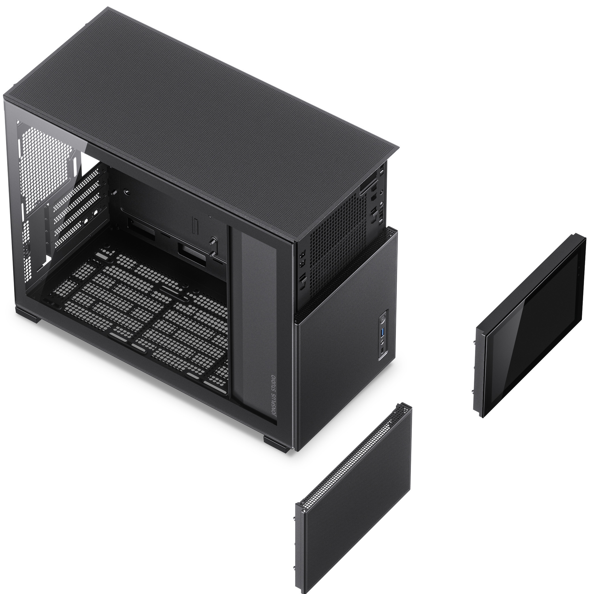 Jonsbo - Caja Micro-ATX Jonsbo D31 MESH con Visor Vidrio Templado Negro