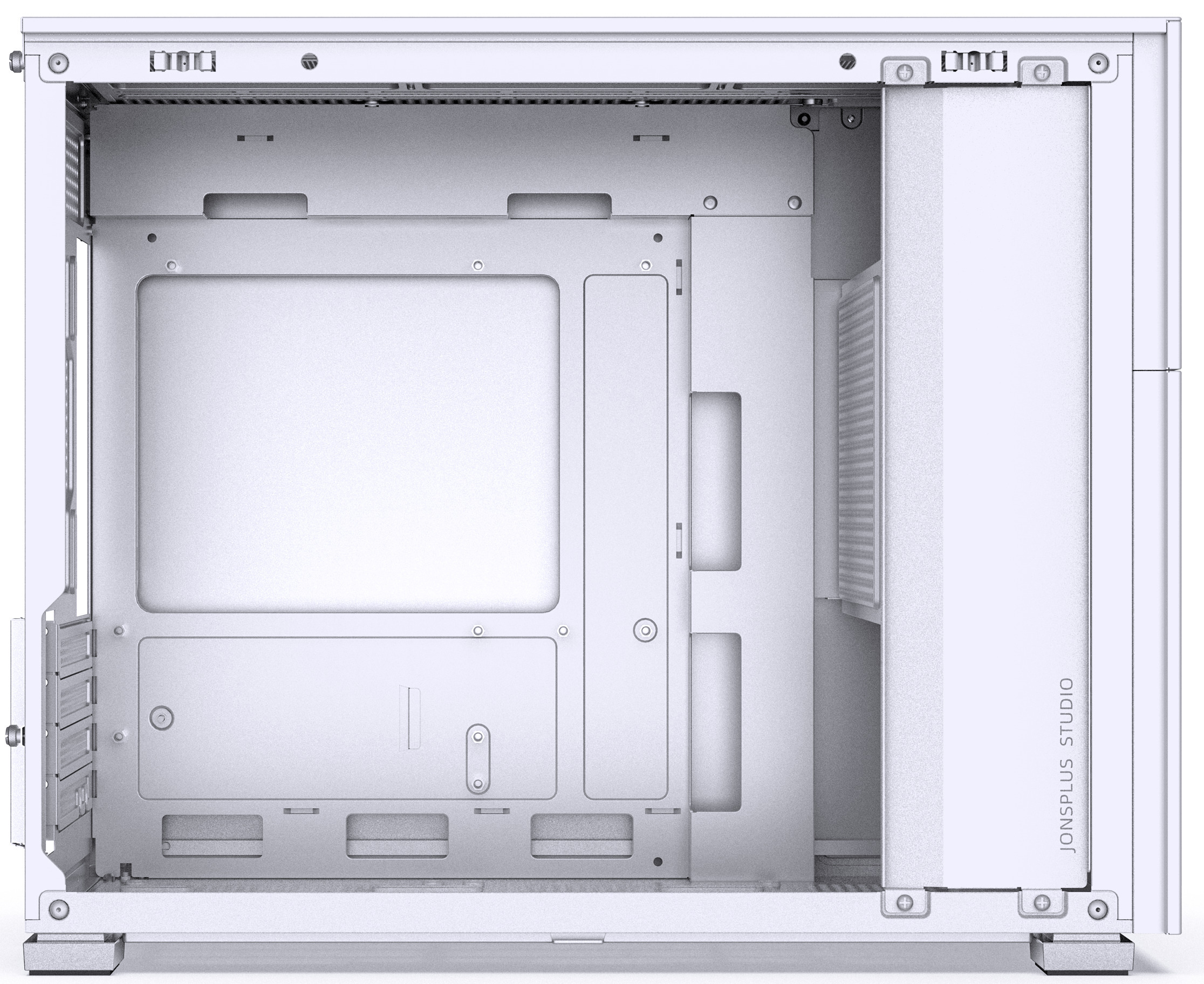 Jonsbo - Caja Micro-ATX Jonsbo D31 MESH con Visor Vidrio Templado Blanco