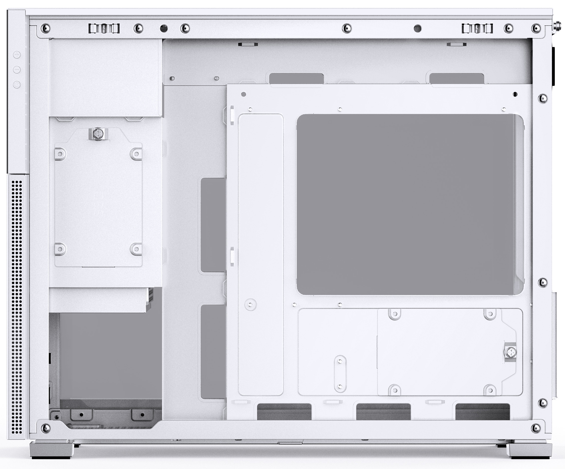 Jonsbo - Caja Micro-ATX Jonsbo D31 MESH con Visor Vidrio Templado Blanco