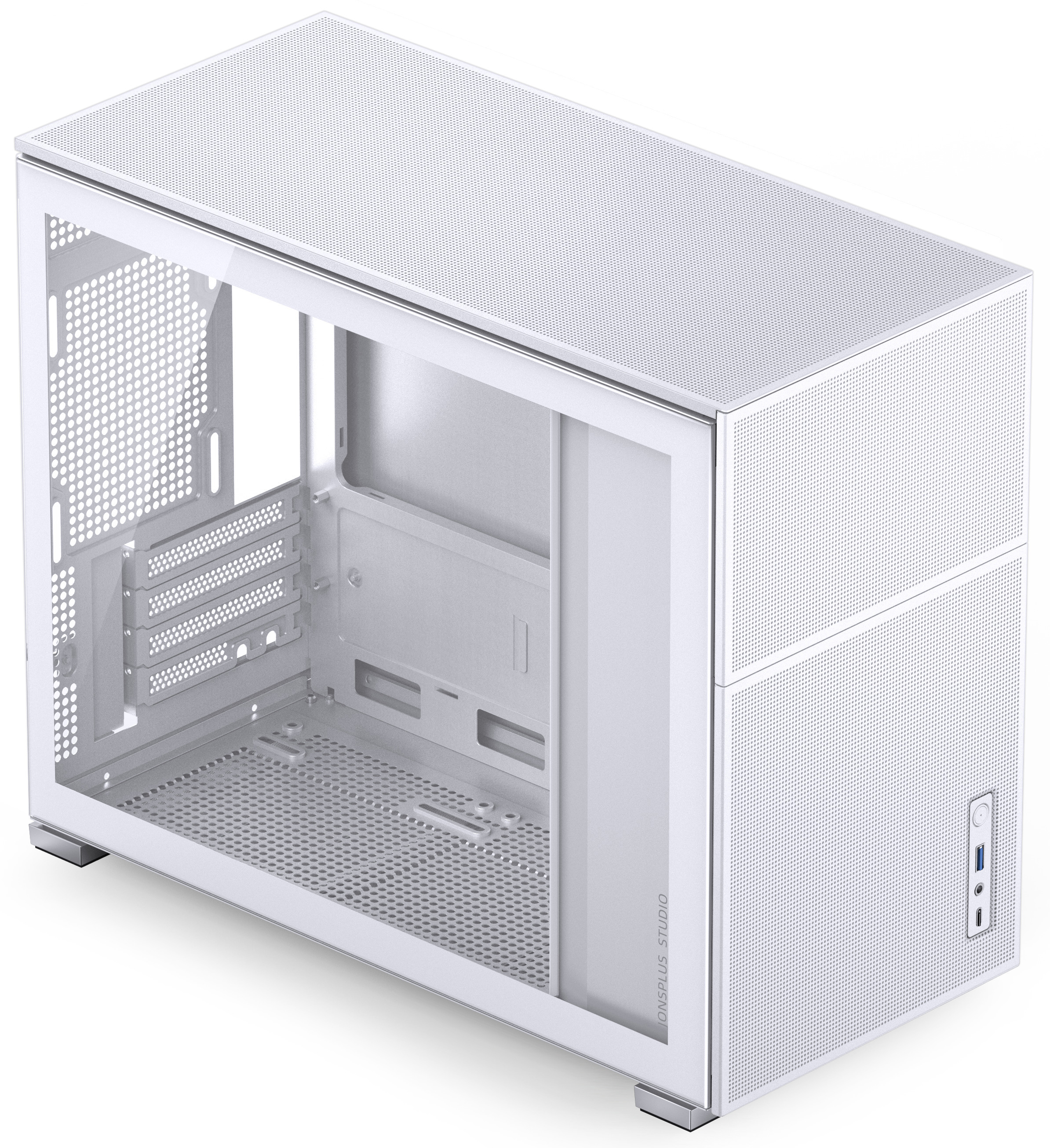 Jonsbo - Caja Micro-ATX Jonsbo D31 MESH Vidrio Templado Blanco