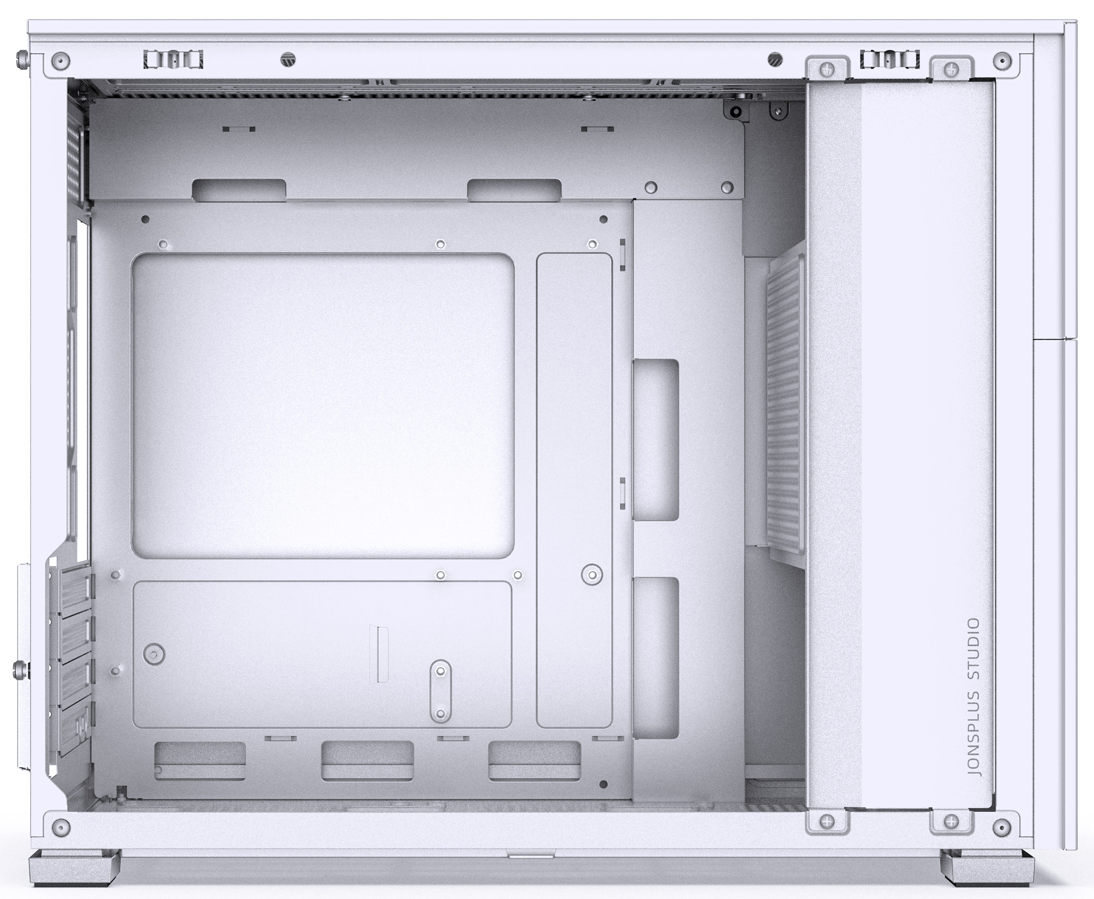 Jonsbo - Caja Micro-ATX Jonsbo D31 MESH Vidrio Templado Blanco