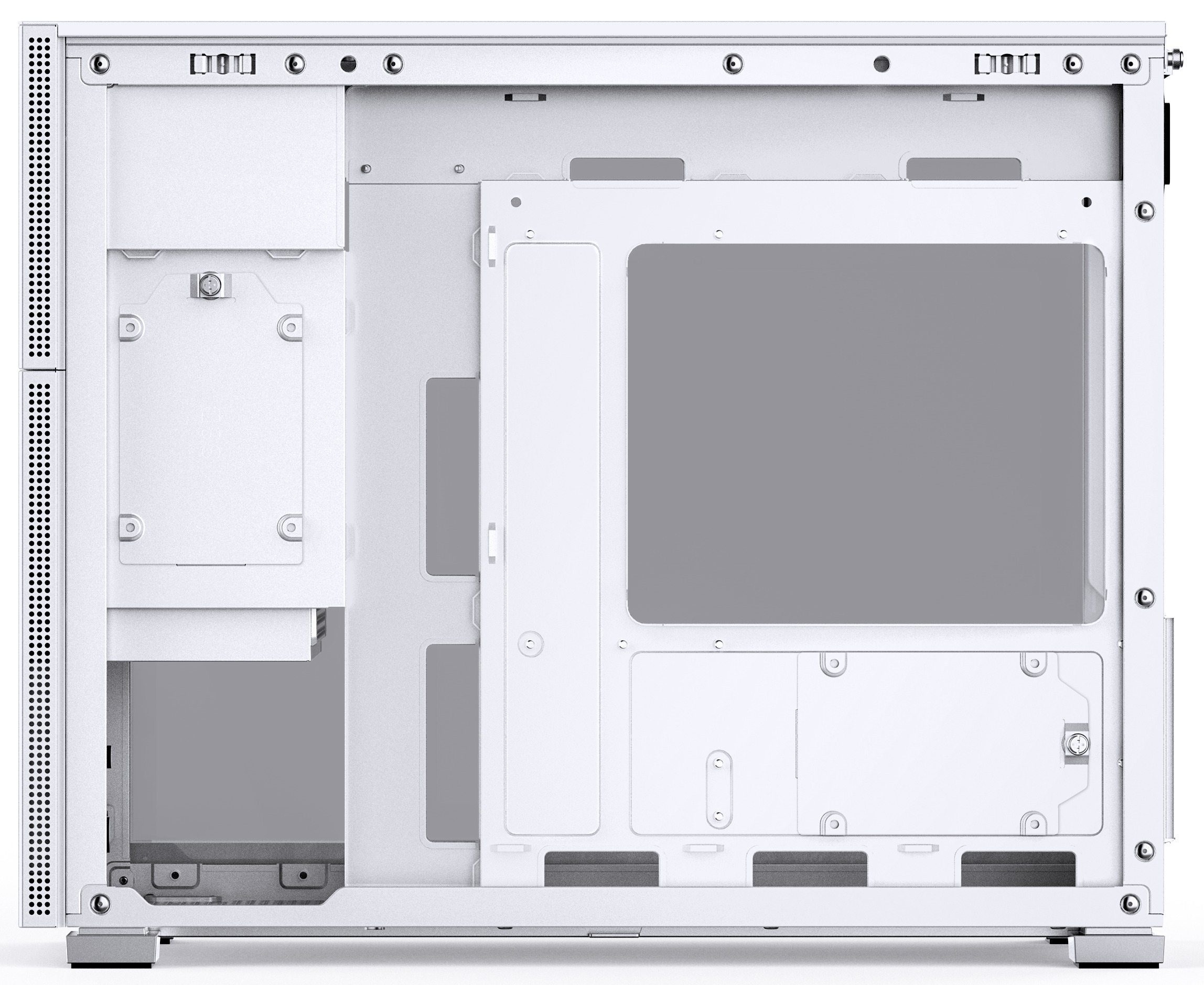 Jonsbo - Caja Micro-ATX Jonsbo D31 MESH Vidrio Templado Blanco