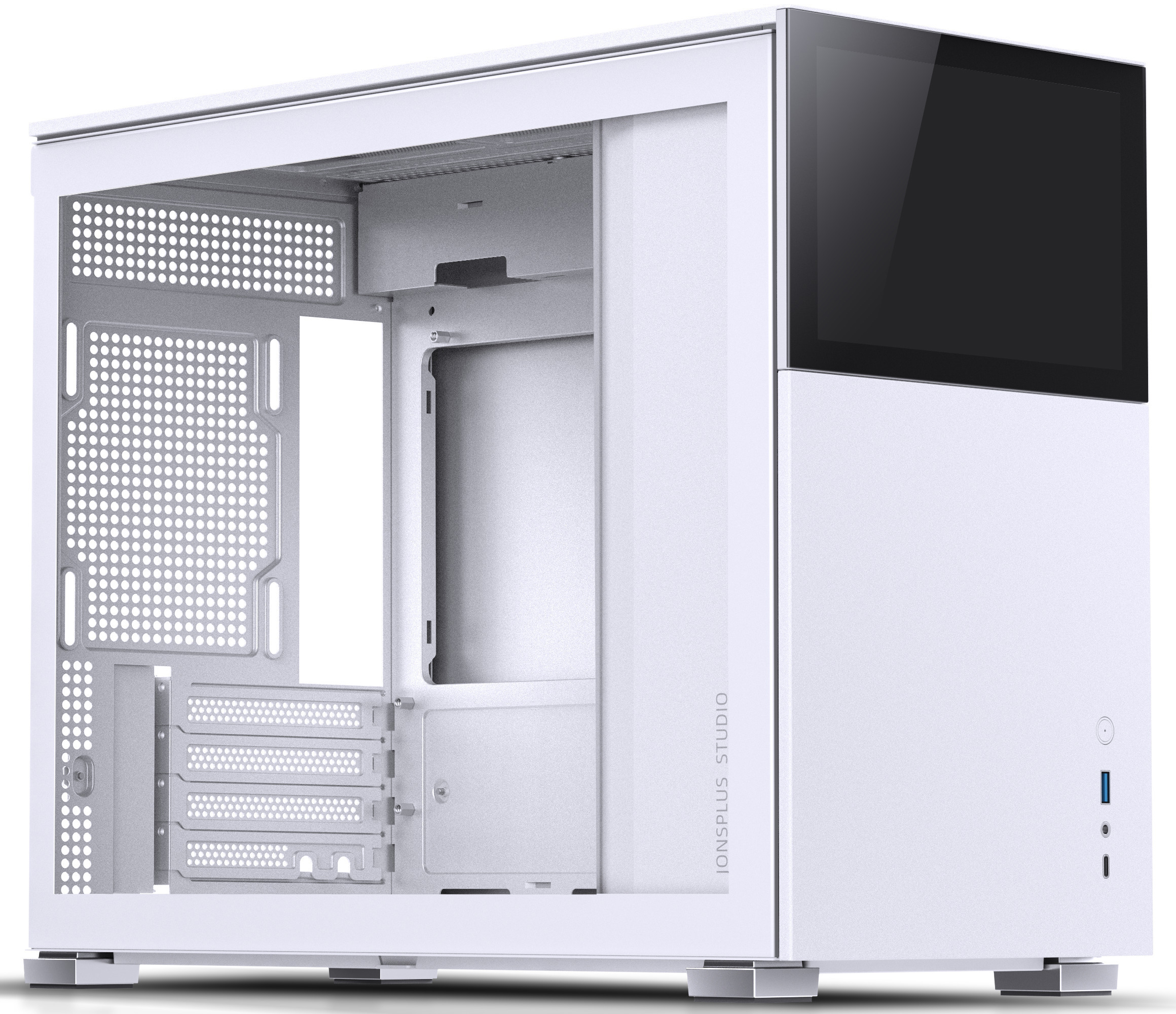 Jonsbo - Caja Micro-ATX Jonsbo D31 STD con Visor Vidrio Templado Blanco