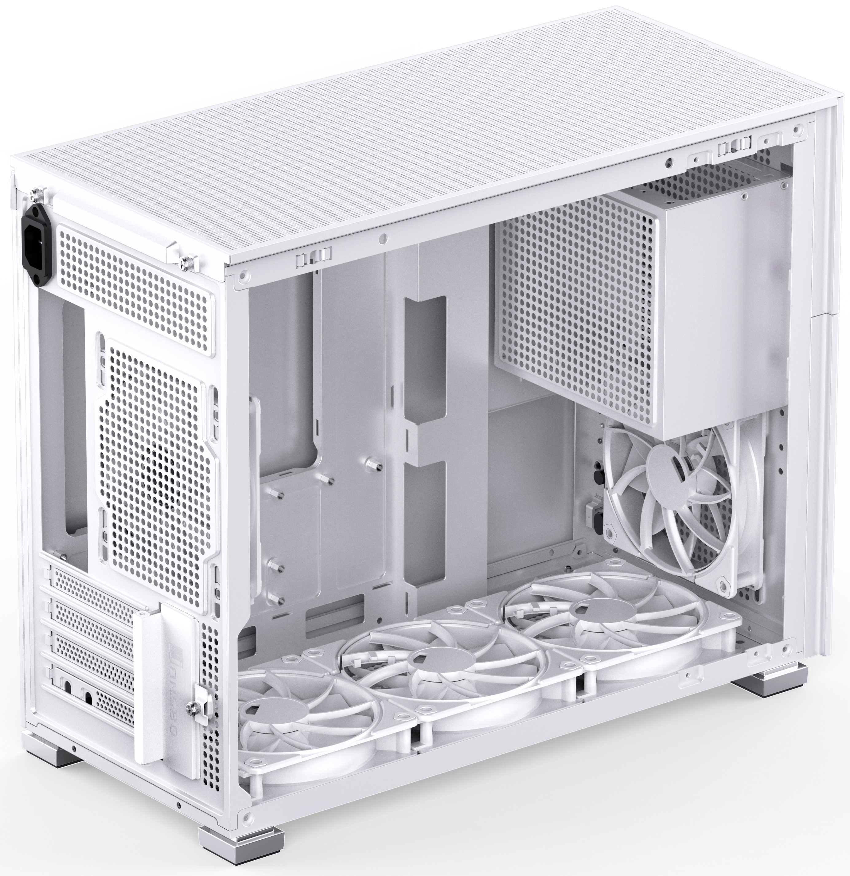 Jonsbo - Caja Micro-ATX Jonsbo D31 STD con Visor Vidrio Templado Blanco