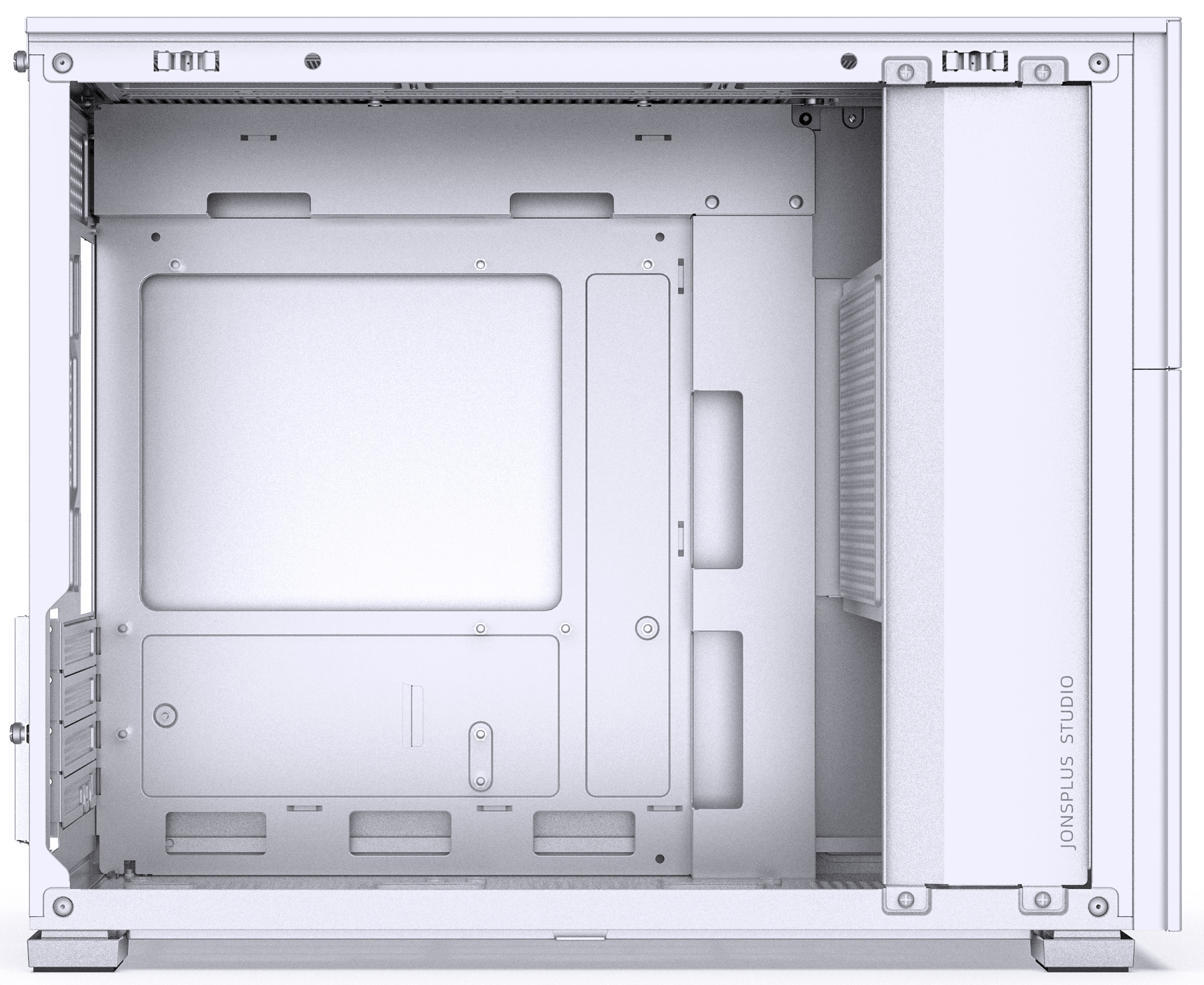 Jonsbo - Caja Micro-ATX Jonsbo D31 STD Vidrio Templado Blanco