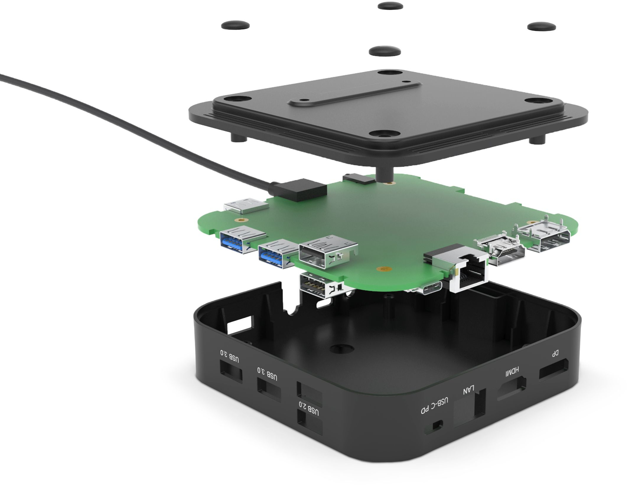 Dicota - Docking Station DICOTA USB-C 11-in-1 5K HDMI/DP PD 100W