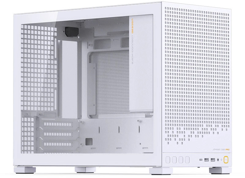 Jonsbo - Caja Micro-ATX Jonsbo D32 PRO Vidrio Temperado Blanco