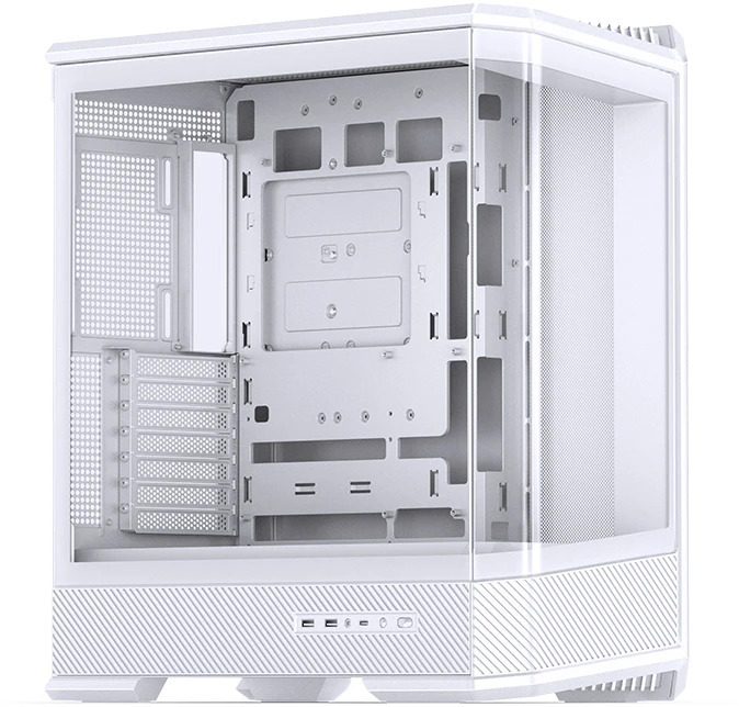 Picture of Picture of Caja ATX Jonsbo D400 Vidrio Templado Blanco