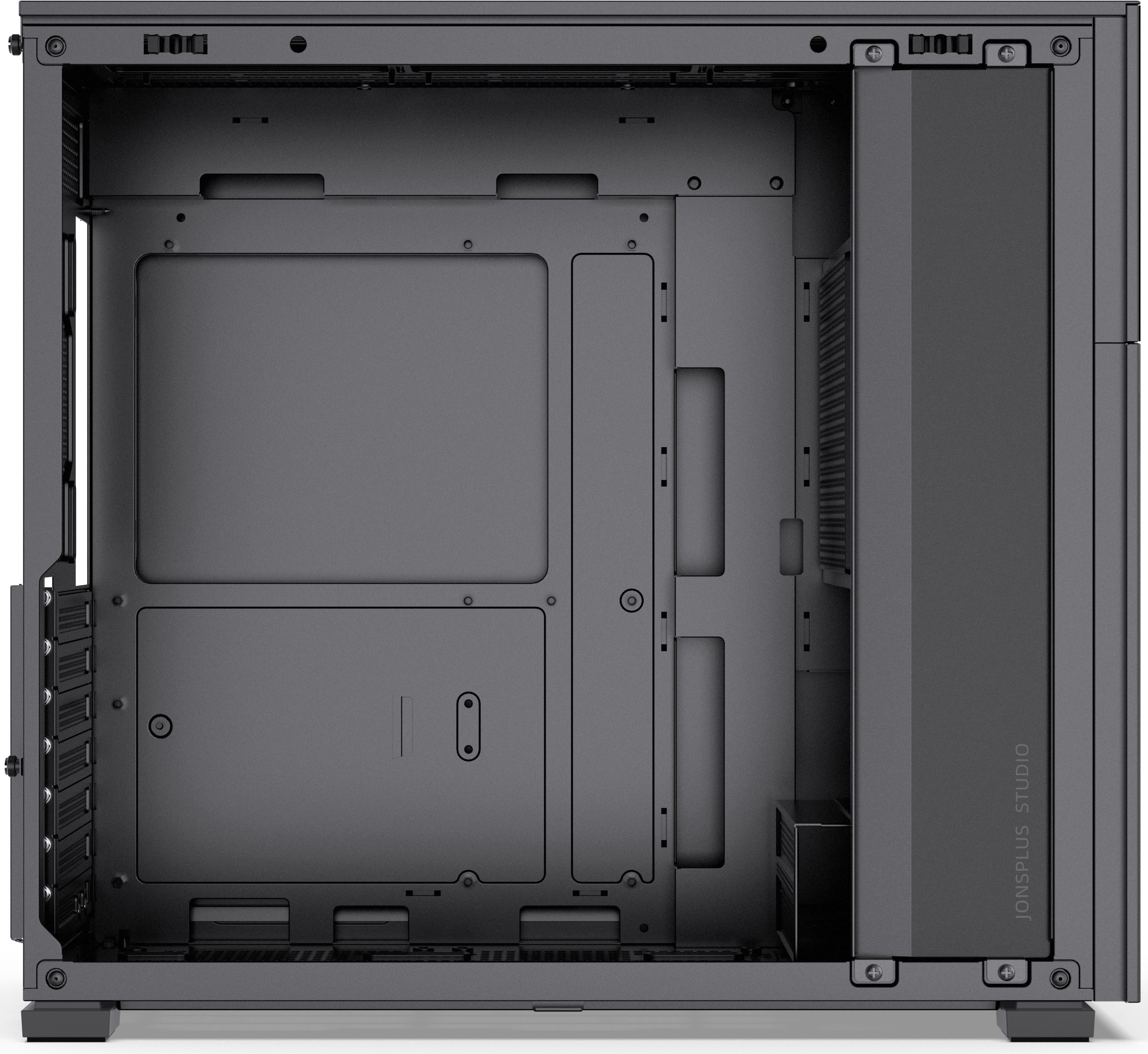 Jonsbo - Caja ATX Jonsbo D41 MESH con Visor Vidrio Templado Negro