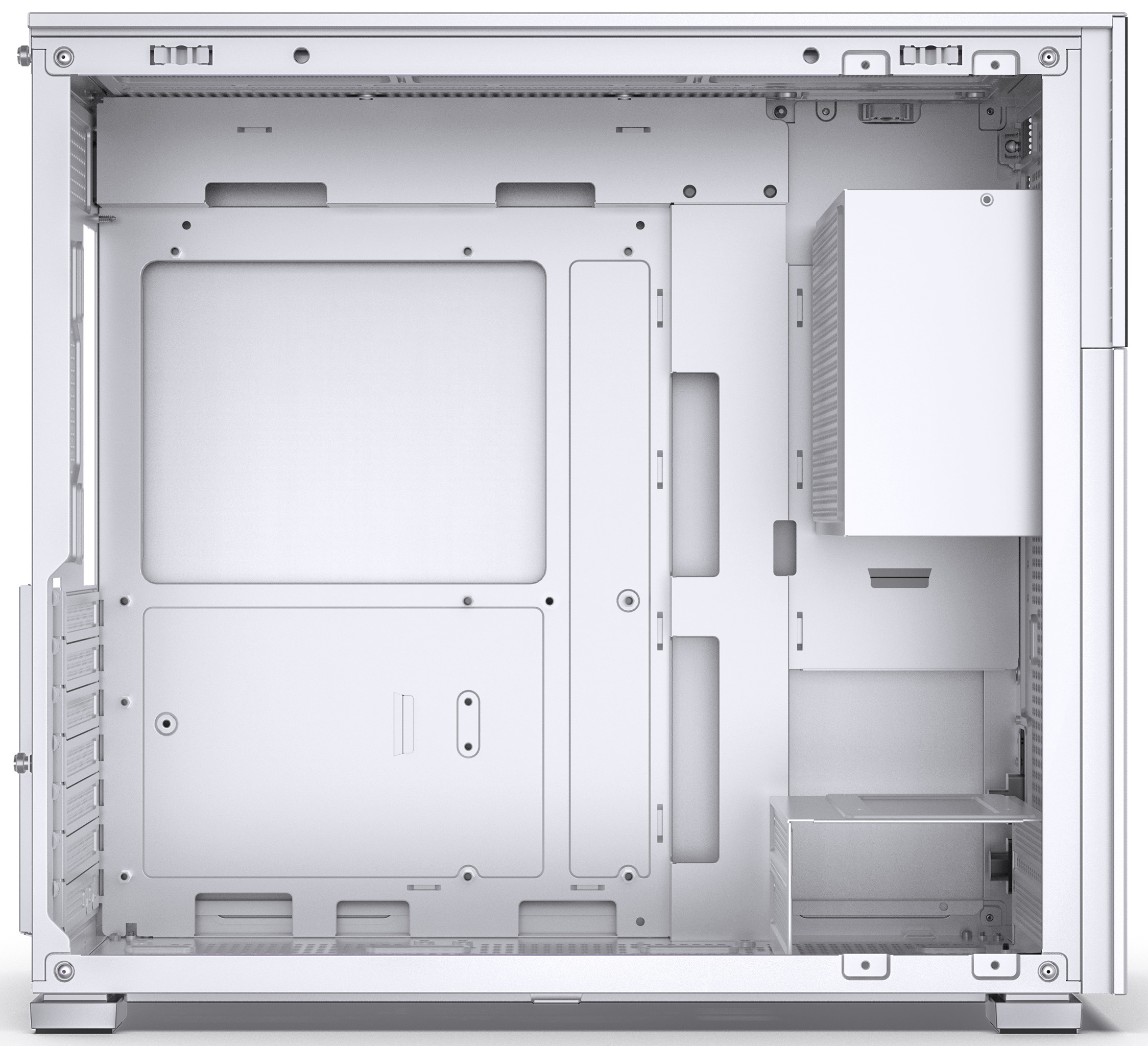 Jonsbo - Caja ATX Jonsbo D41 MESH con Visor Vidrio Templado Blanco