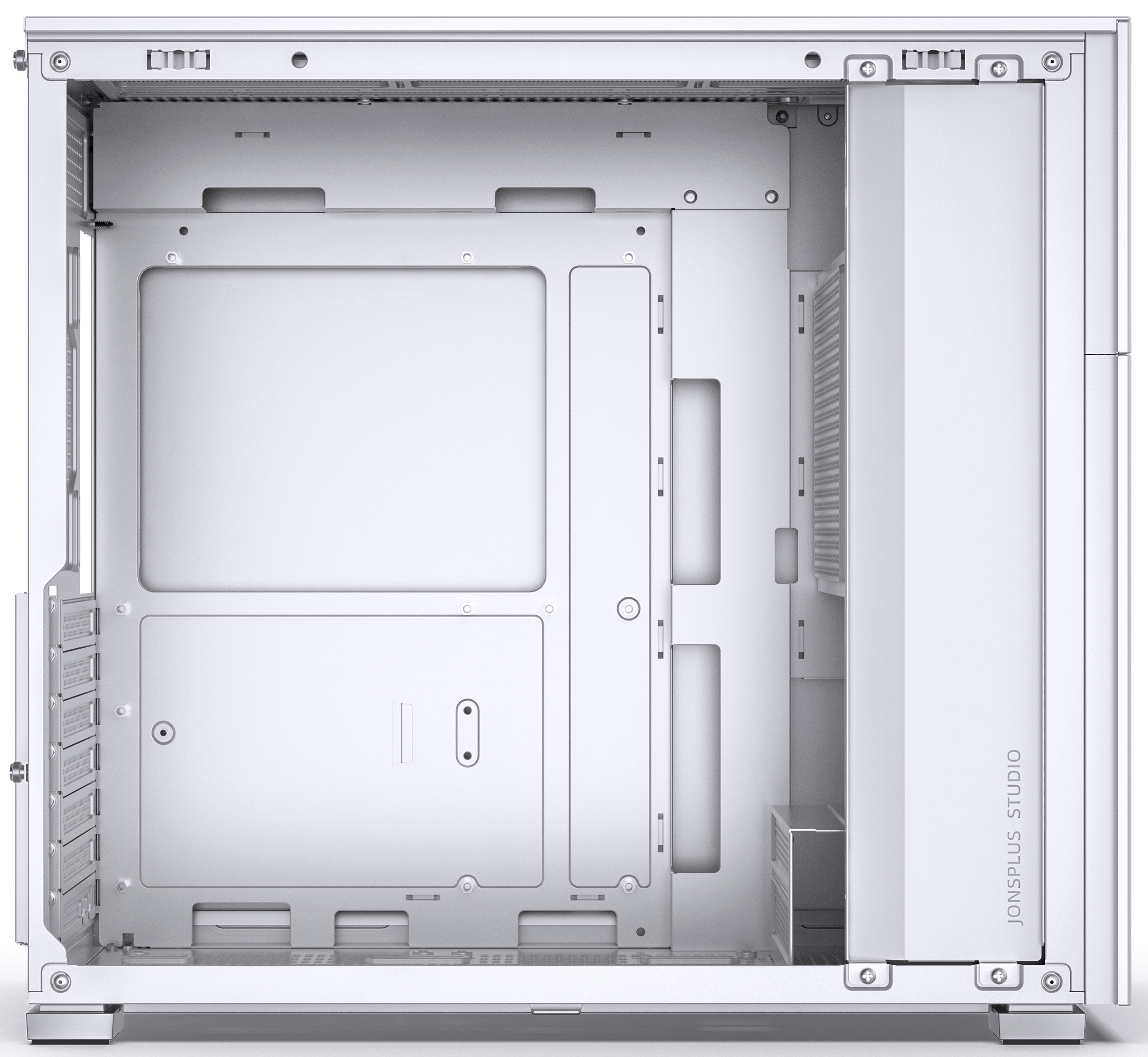 Jonsbo - Caja ATX Jonsbo D41 MESH Vidrio Templado Blanco