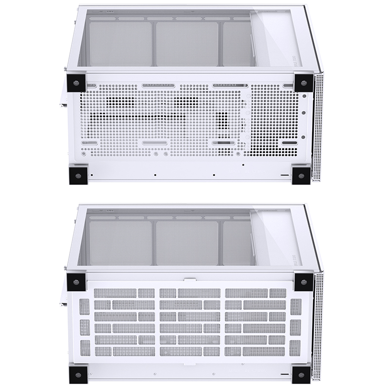 Jonsbo - Caja ATX Jonsbo D41 MESH Vidrio Templado Blanco