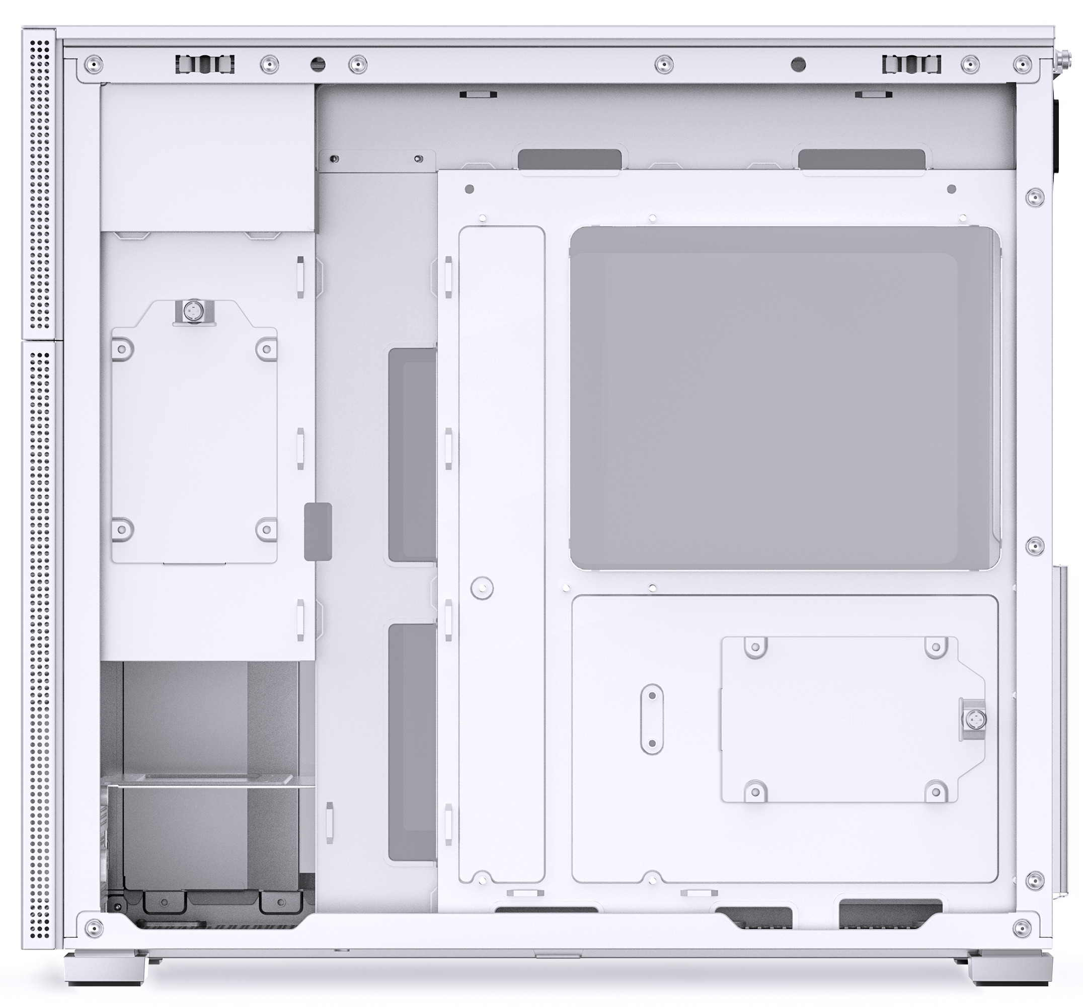 Jonsbo - Caja ATX Jonsbo D41 MESH Vidrio Templado Blanco