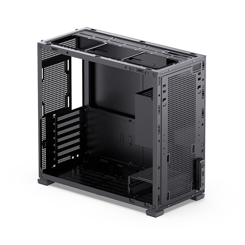 Jonsbo - Caja ATX Jonsbo D41 STD con Visor Vidrio Templado Negro