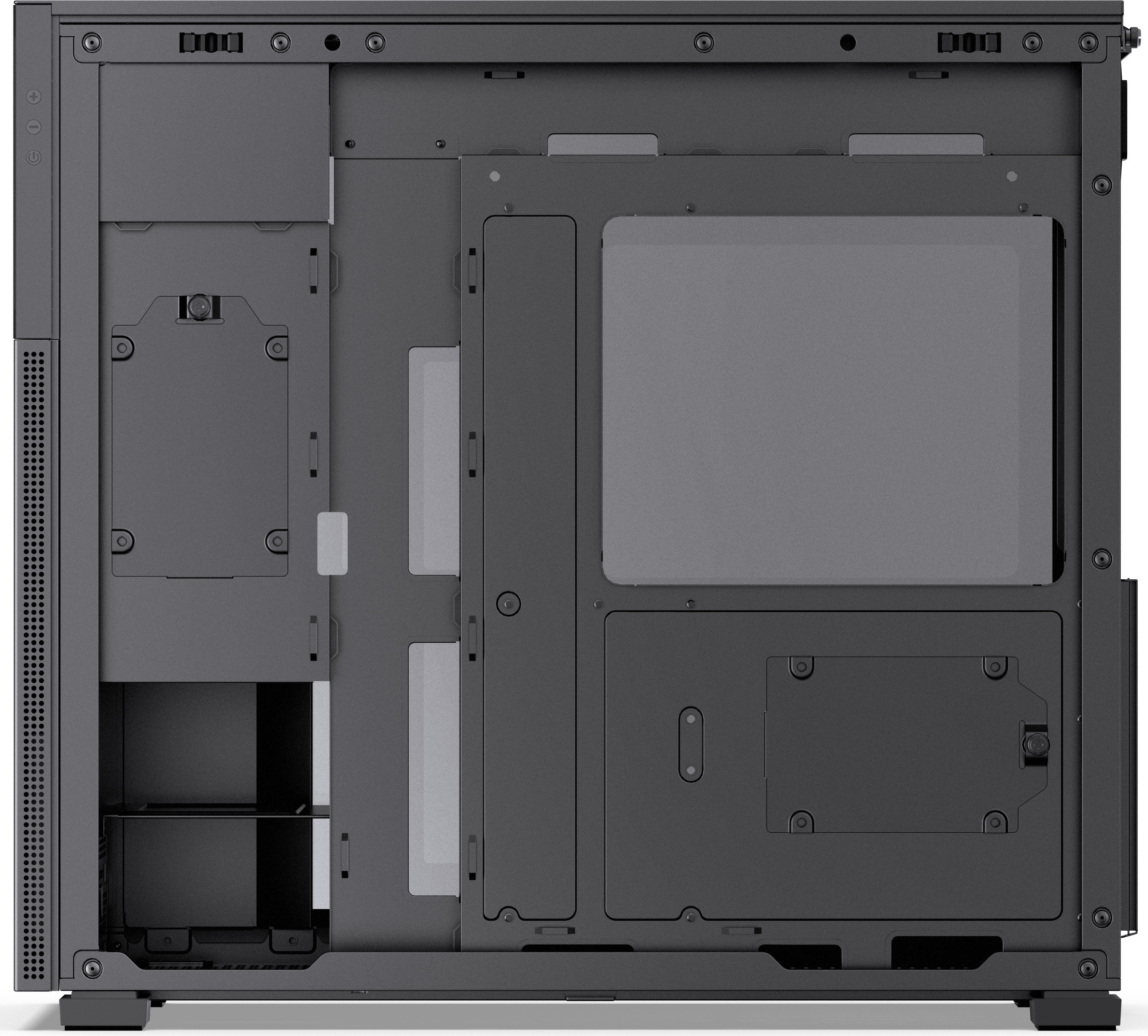 Jonsbo - Caja ATX Jonsbo D41 STD con Visor Vidrio Templado Negro