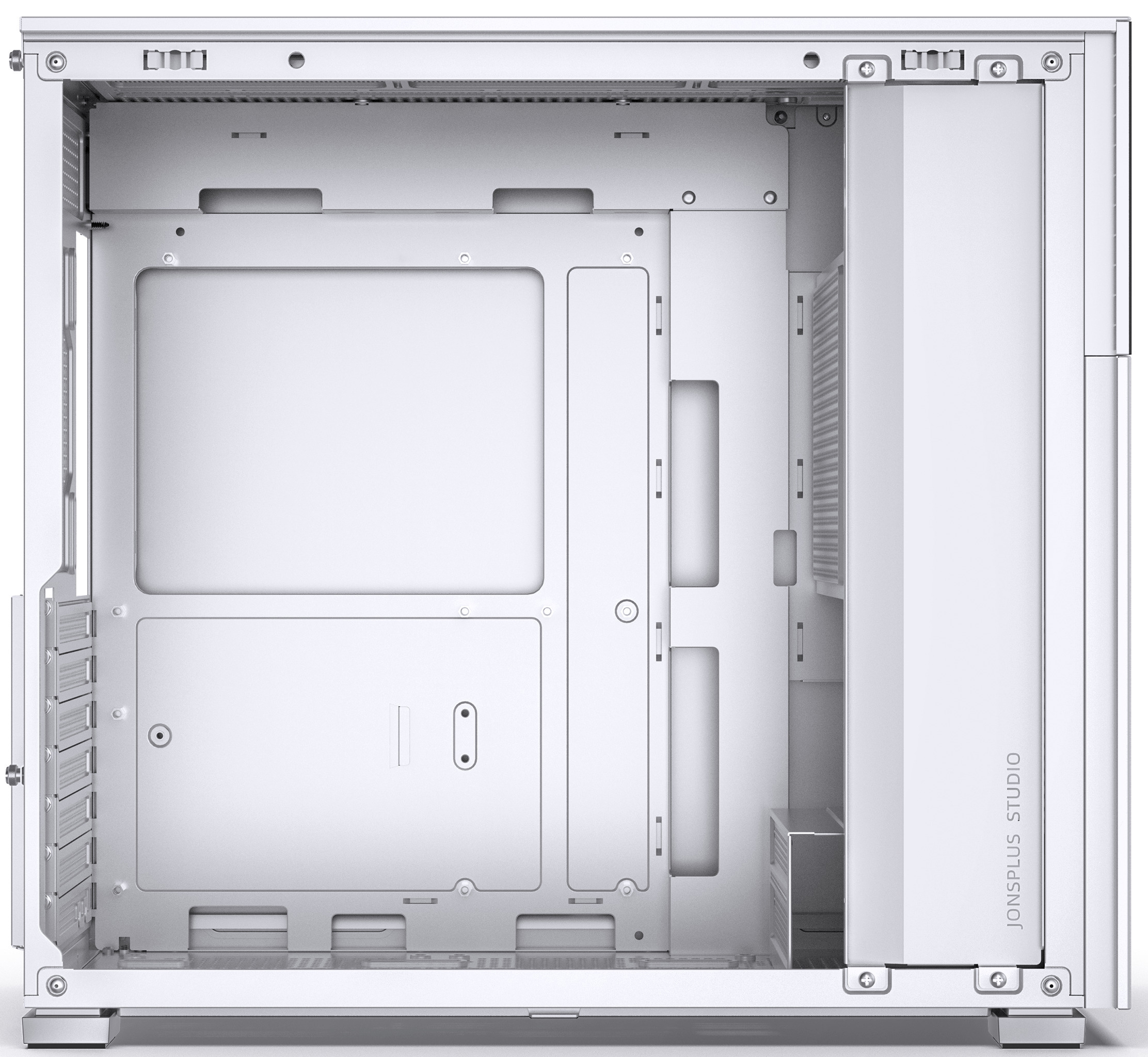 Jonsbo - Caja ATX Jonsbo D41 STD con Visor Vidrio Templado Blanco