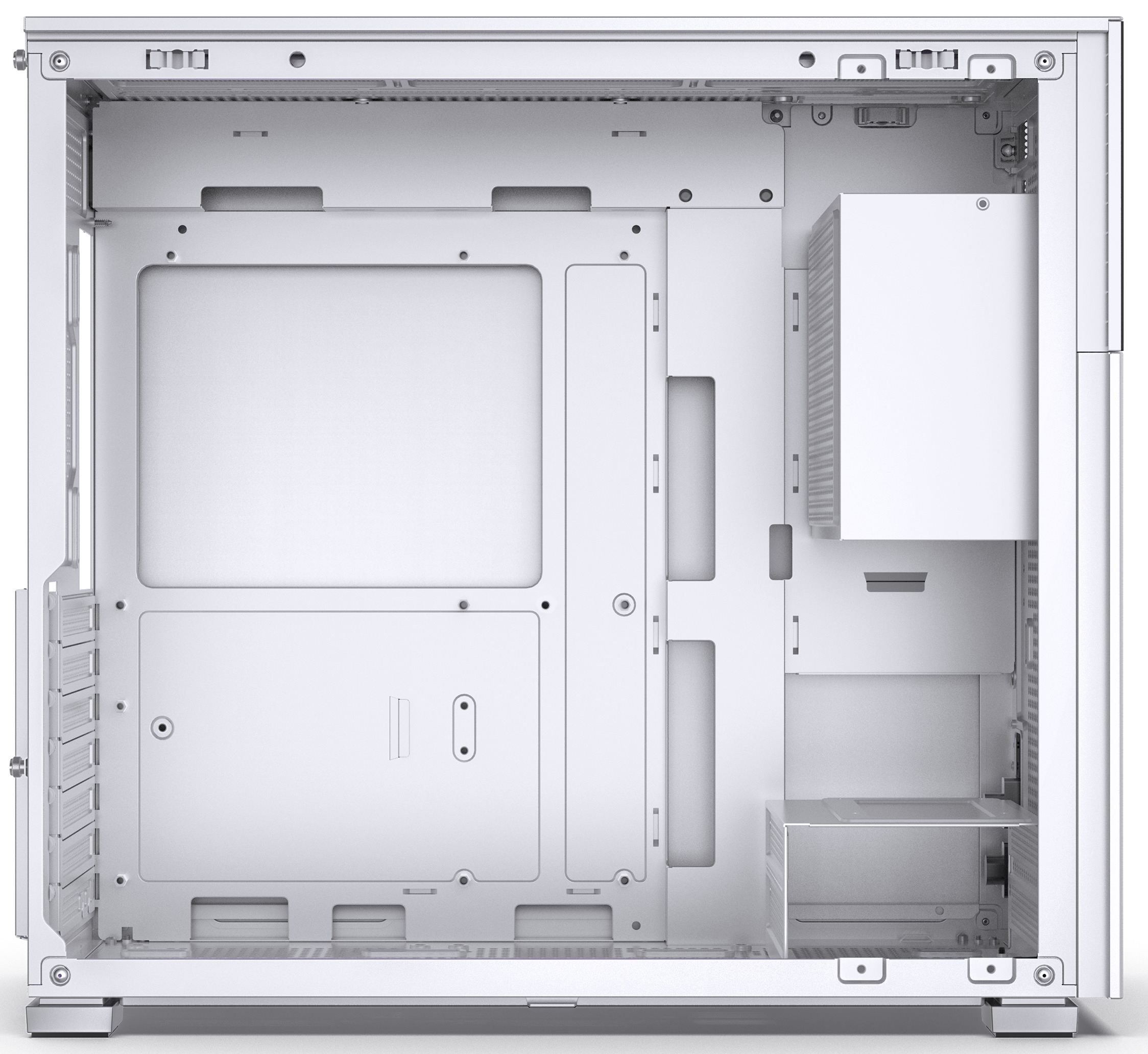 Jonsbo - Caja ATX Jonsbo D41 STD con Visor Vidrio Templado Blanco