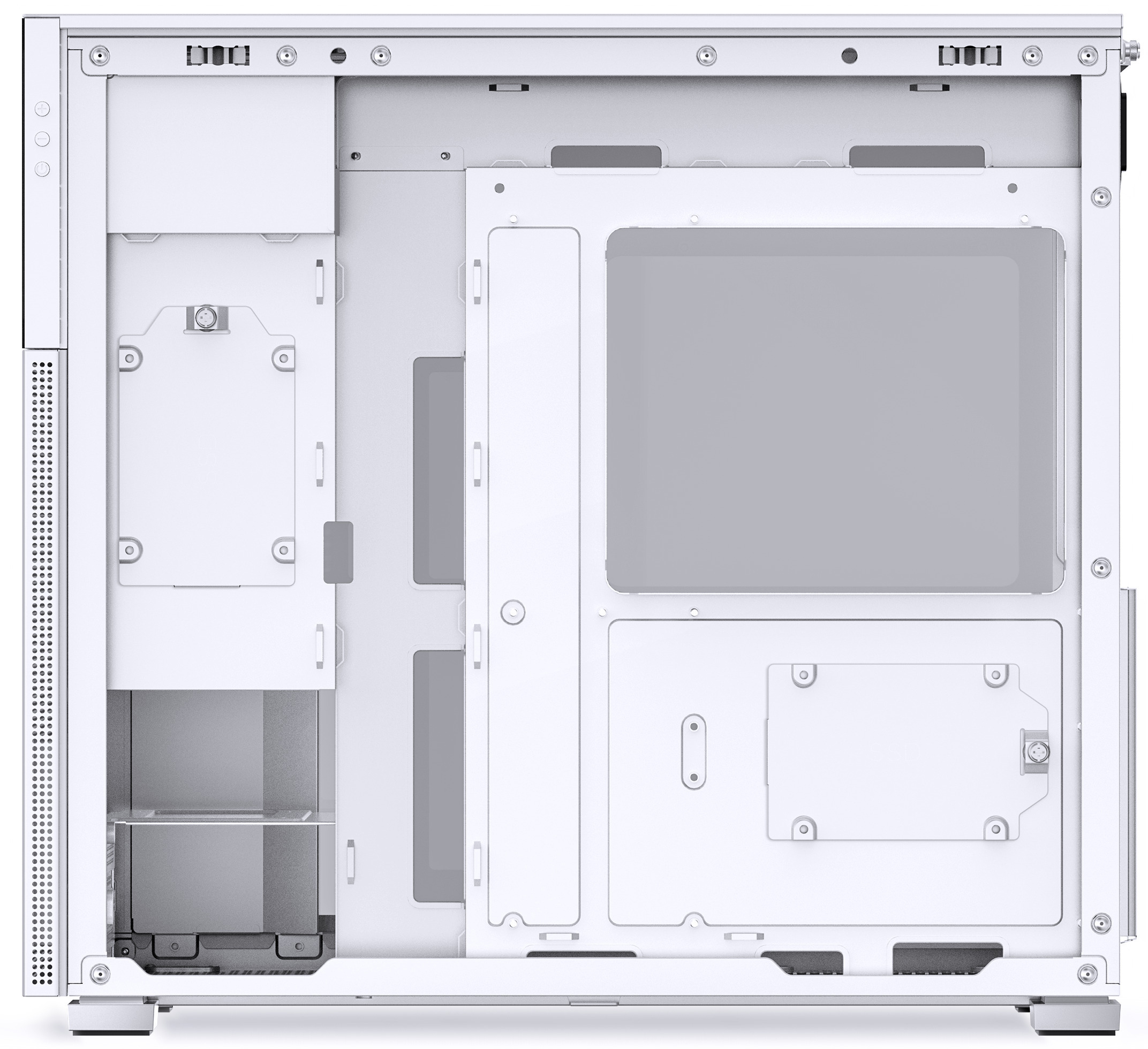 Jonsbo - Caja ATX Jonsbo D41 STD con Visor Vidrio Templado Blanco