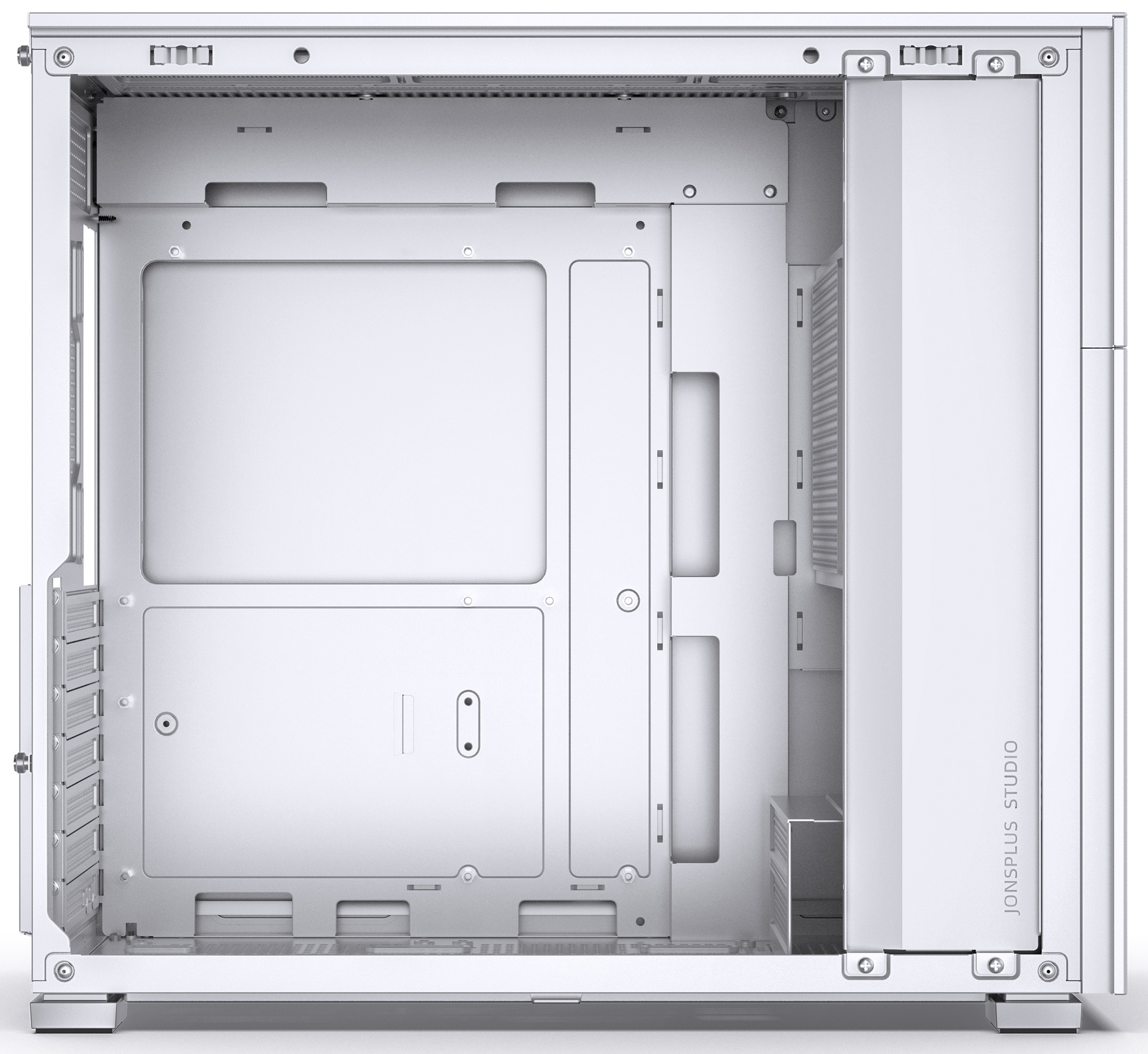 Jonsbo - Caja ATX Jonsbo D41 STD Vidrio Templado Blanco