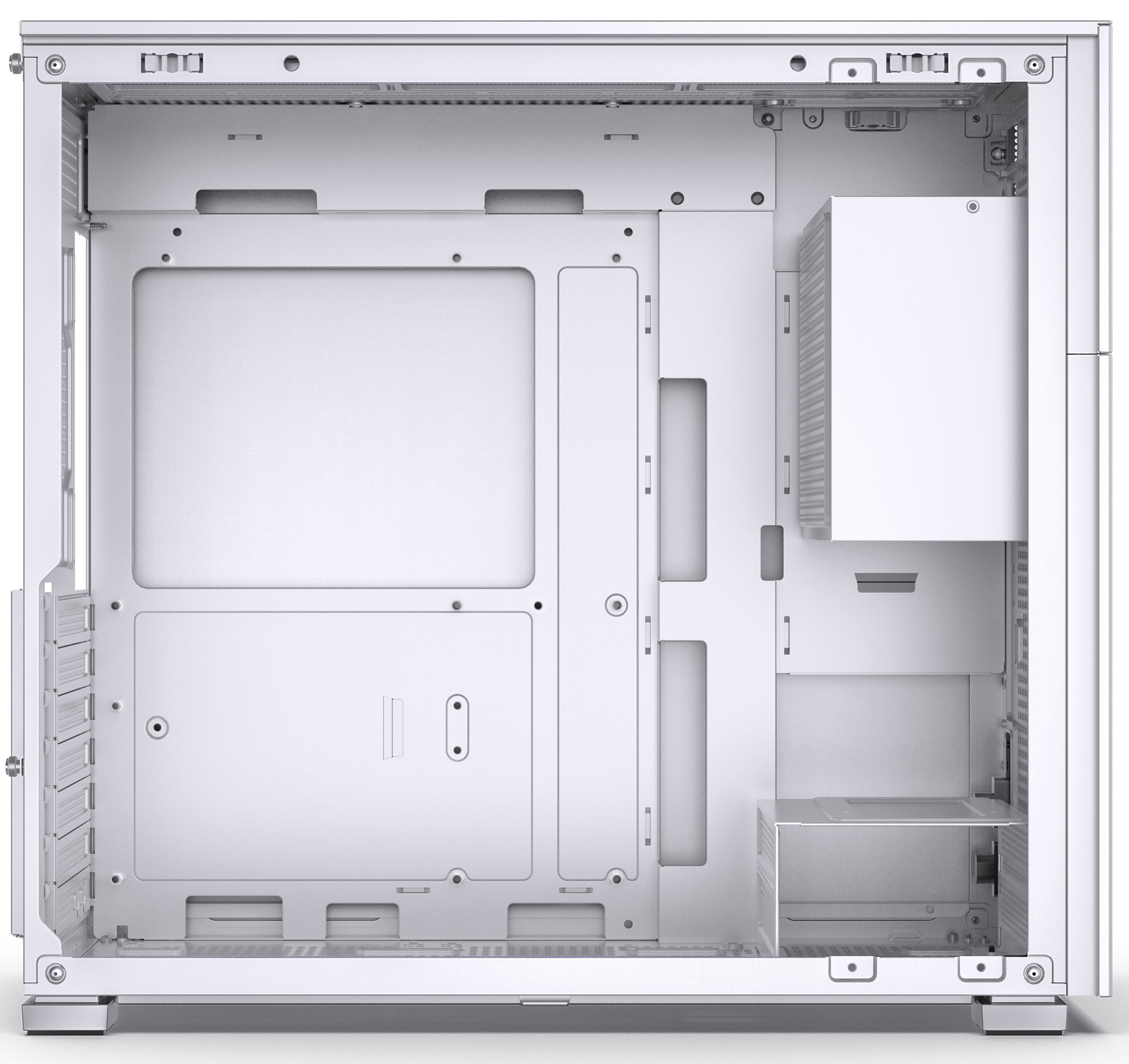 Jonsbo - Caja ATX Jonsbo D41 STD Vidrio Templado Blanco