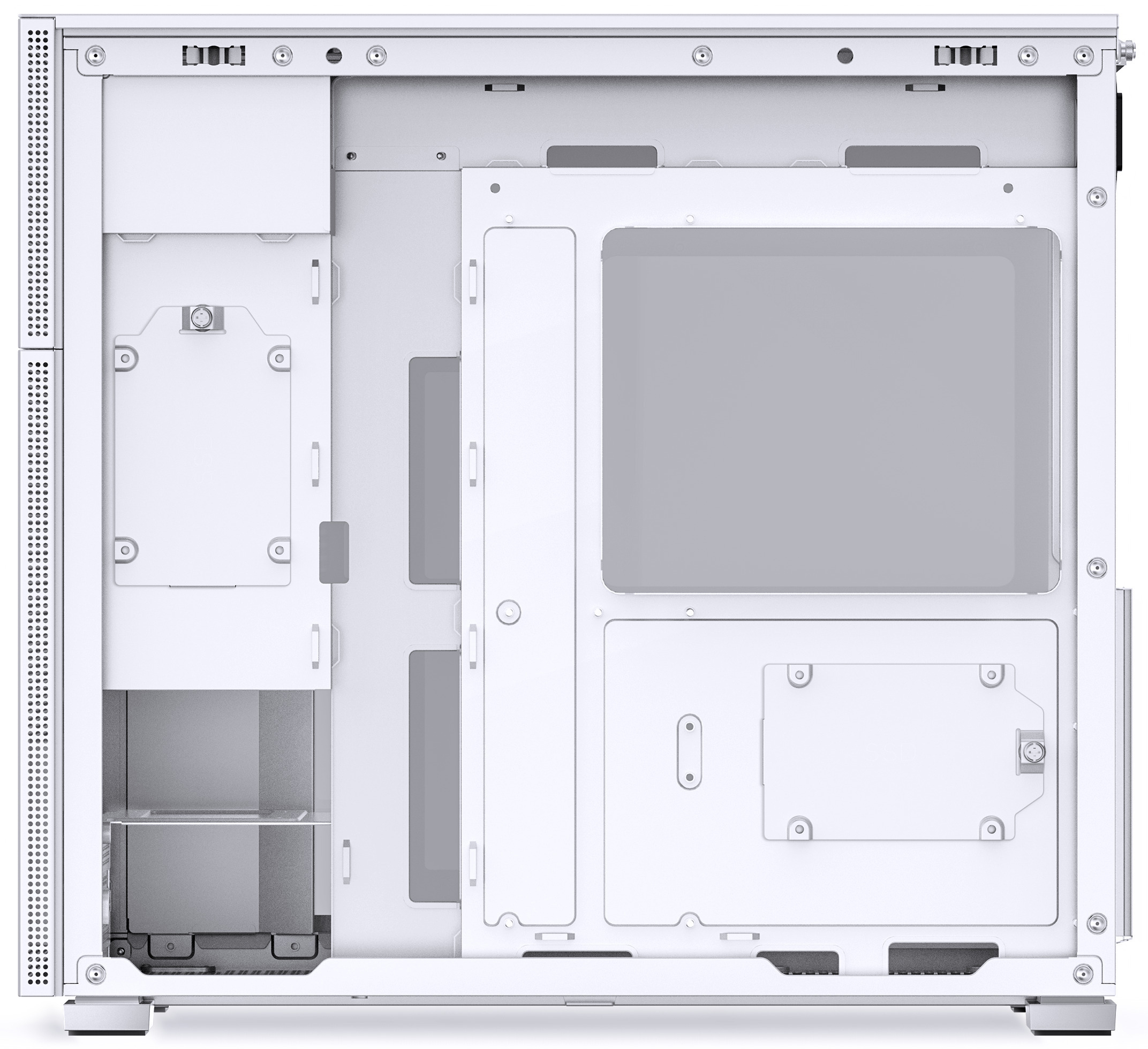 Jonsbo - Caja ATX Jonsbo D41 STD Vidrio Templado Blanco