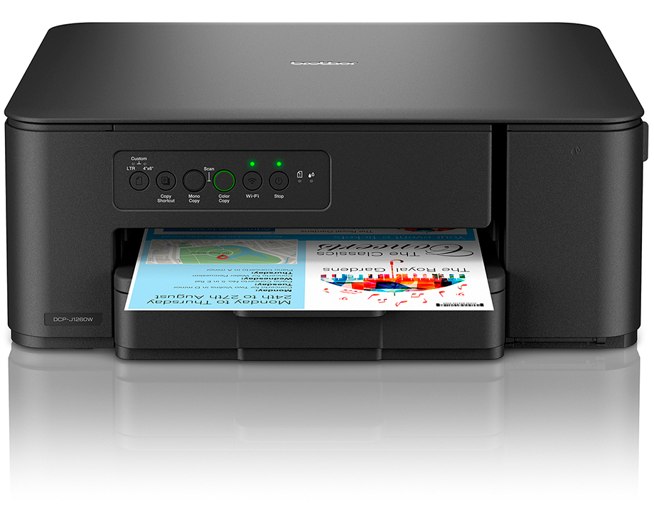 Picture of Picture of Impresora Multifunción de Inyección de Tinta Brother DCP-J1260W WiFi