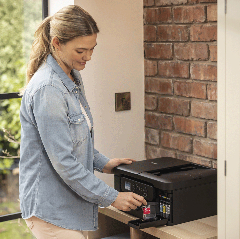 Brother - Impresora Multifunción de Inyección de Tinta Brother DCP-J1360DW WiFi