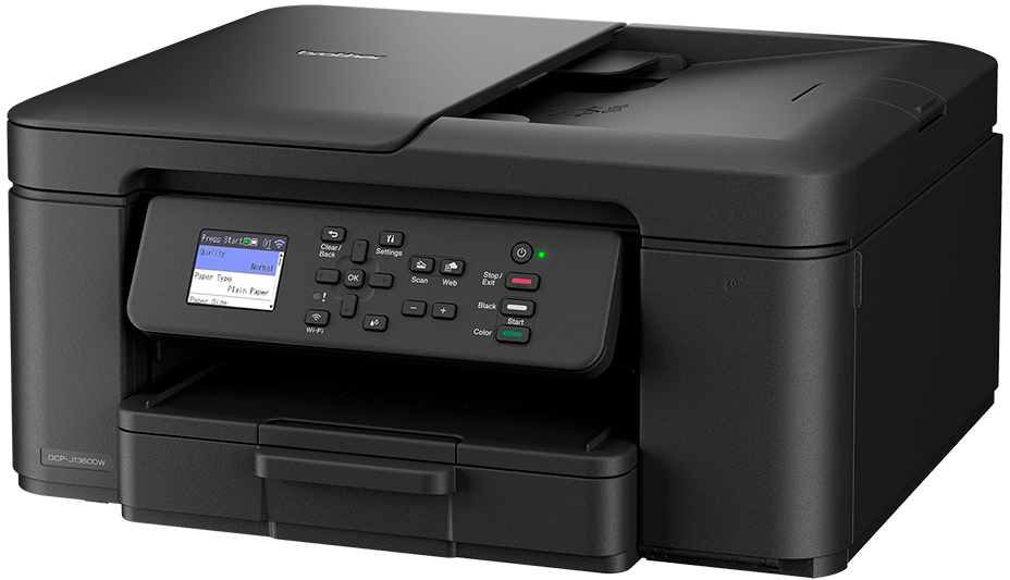 Brother - Impresora Multifunción de Inyección de Tinta Brother DCP-J1360DW WiFi