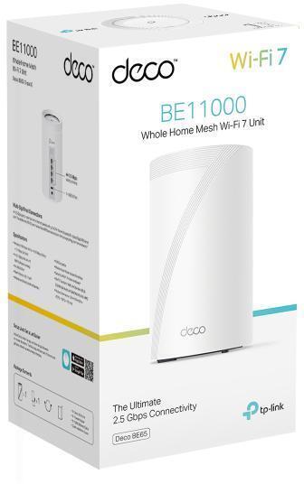 TP-Link - Sistema Mesh TP-Link Deco BE9300 BE65 Whole-Home Mesh Wi-Fi 7 Tri-Band