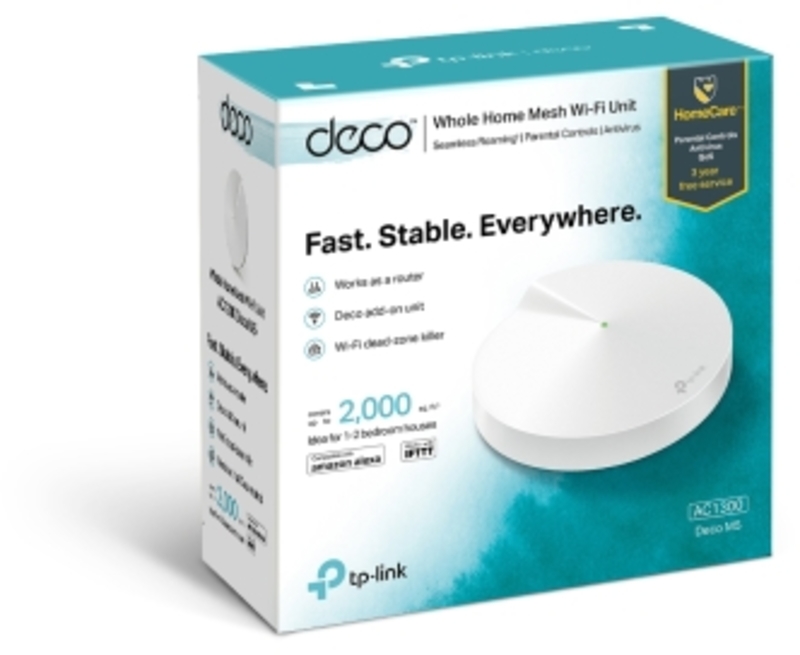 TP-Link - Sistema WiFi Mesh TP-Link Deco M5 AC1300 Whole-Home Wi-Fi Mesh System (Pack 1)