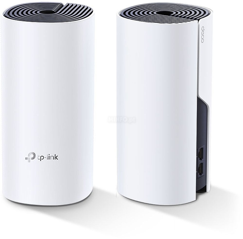 Sistema WiFi Mesh TP-Link Deco P9 AC1200 Whole-Home Mesh Wi-Fi 6 System + Powerline (Pack 2)