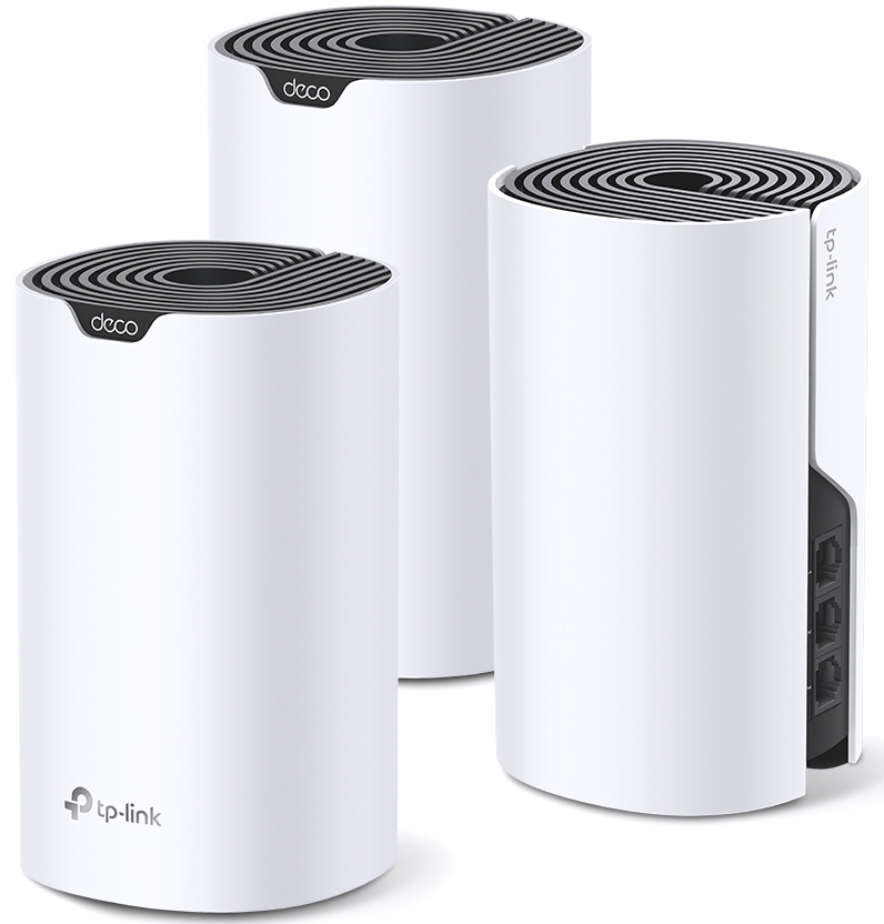 TP-Link - Sistema WiFi Mesh TP-Link Deco S7 AC1900 Whole-Home Mesh Wi-Fi 6 System (Pack 3)